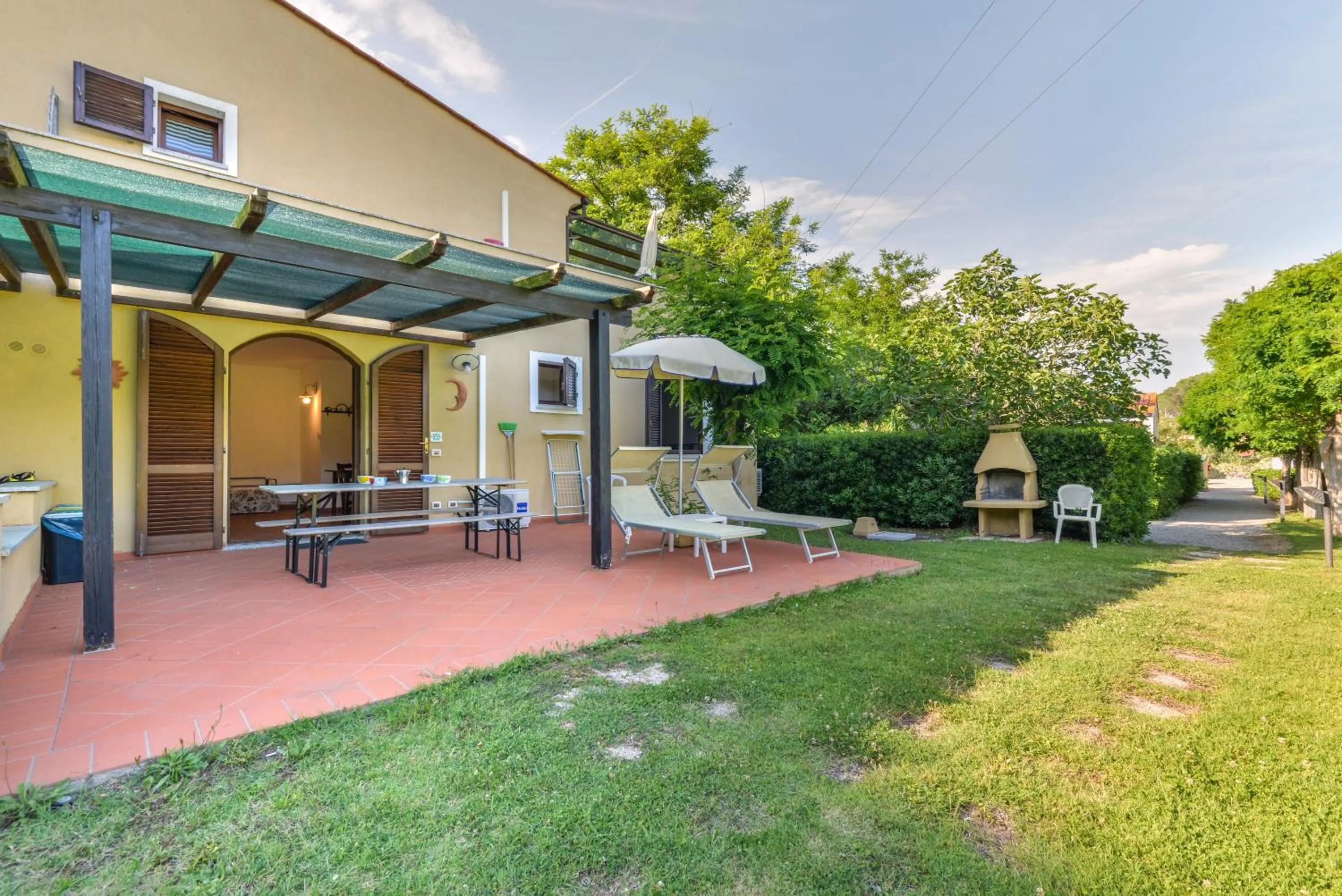 Balcony/Terrace in Residence Le Acacie