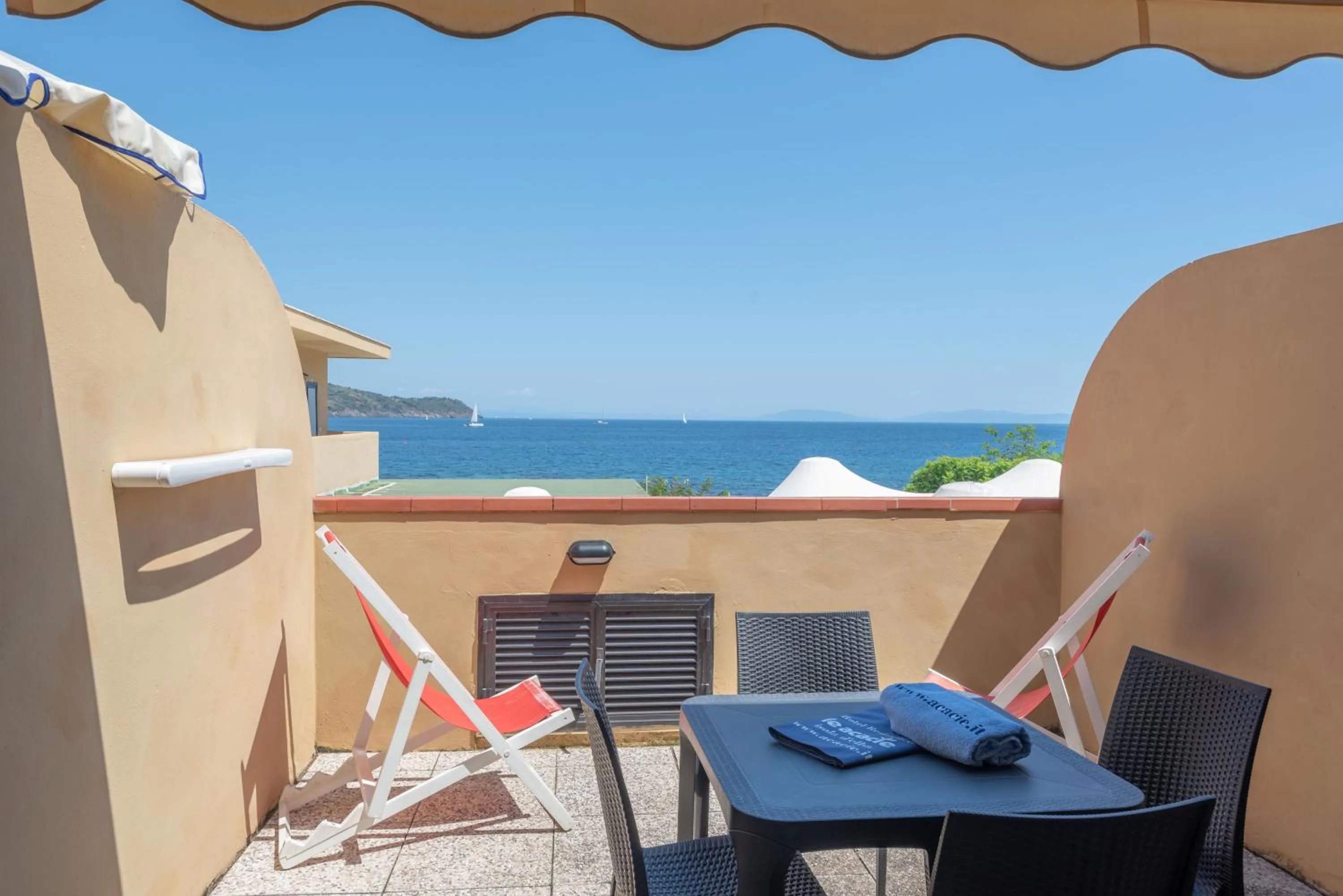 Balcony/Terrace in Residence Le Acacie