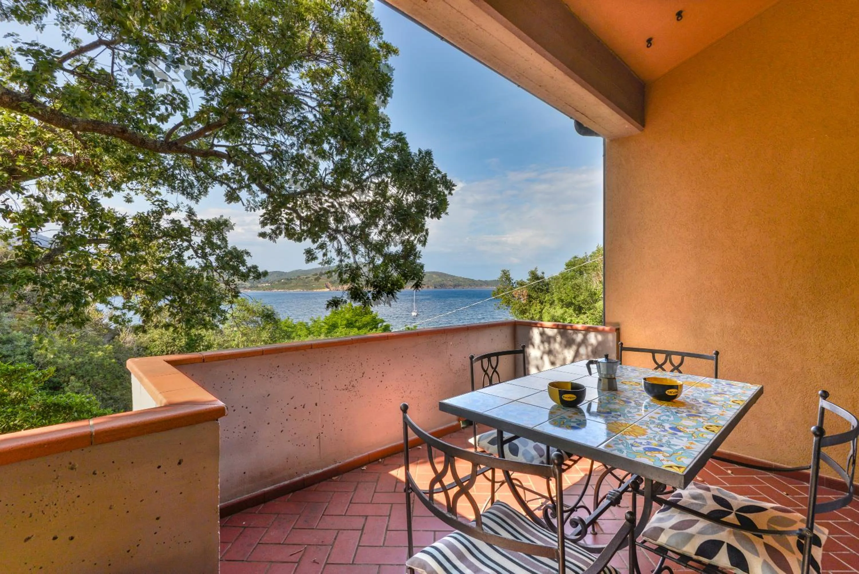 Balcony/Terrace in Residence Le Acacie