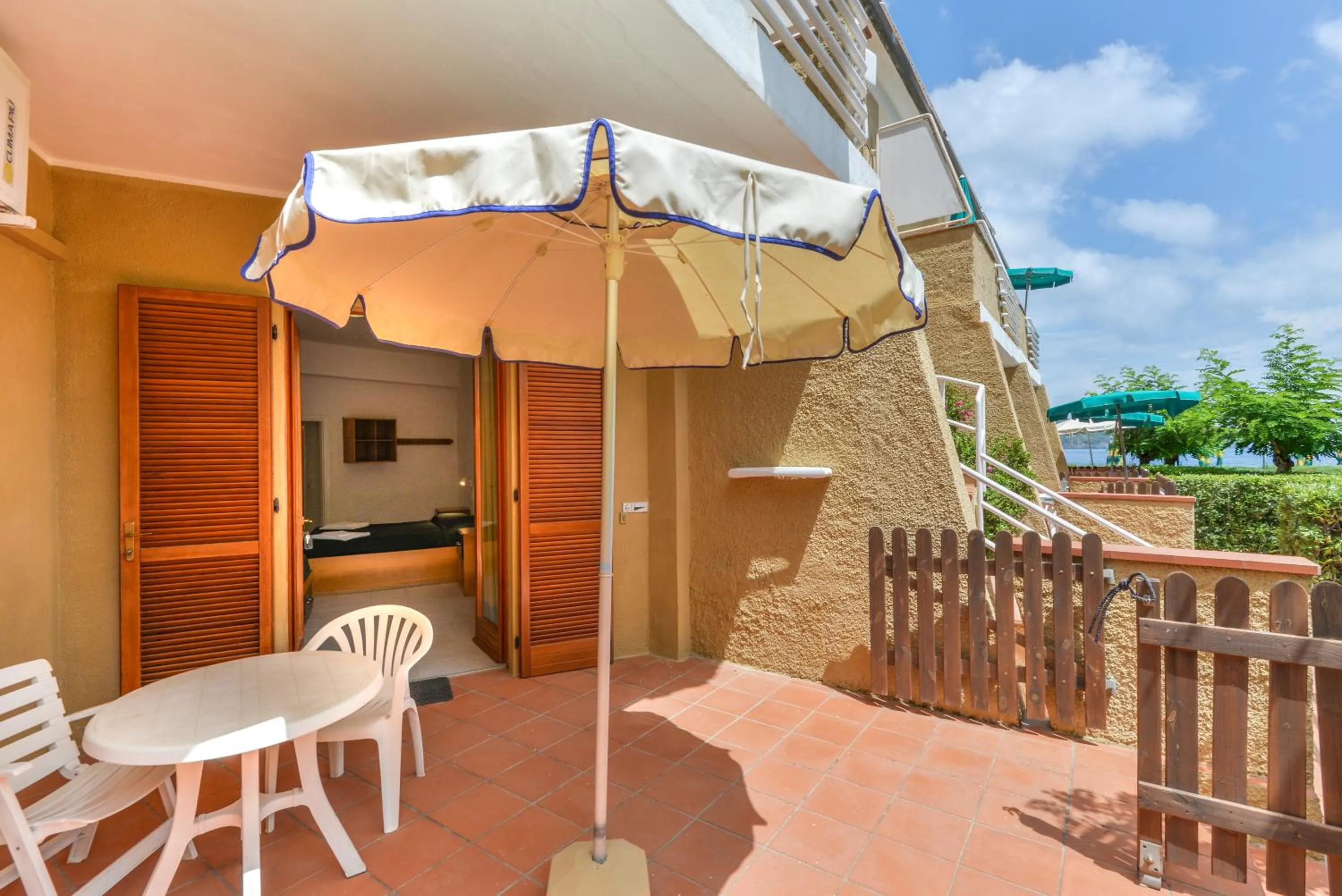 Balcony/Terrace in Residence Le Acacie