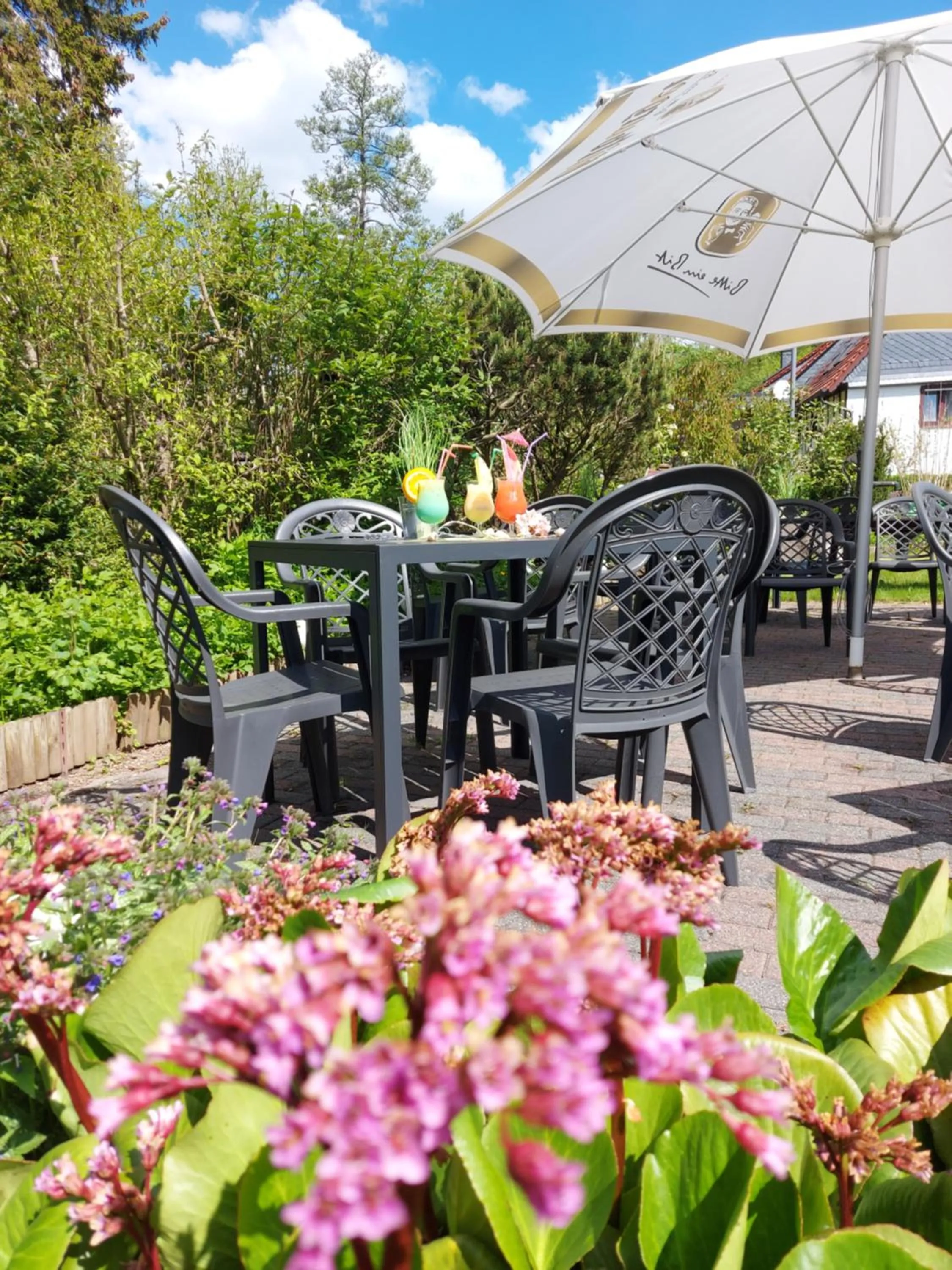 Garden in Wellness-Gasthof-Cafe Nuhnetal