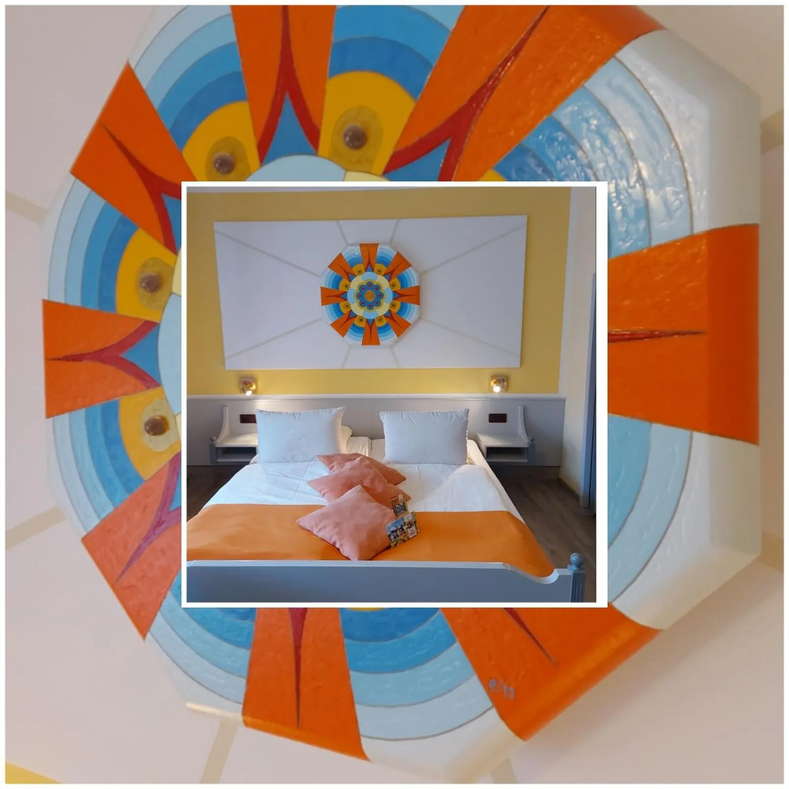 Photo of the whole room, Bed in Wellness-Gasthof-Cafe Nuhnetal