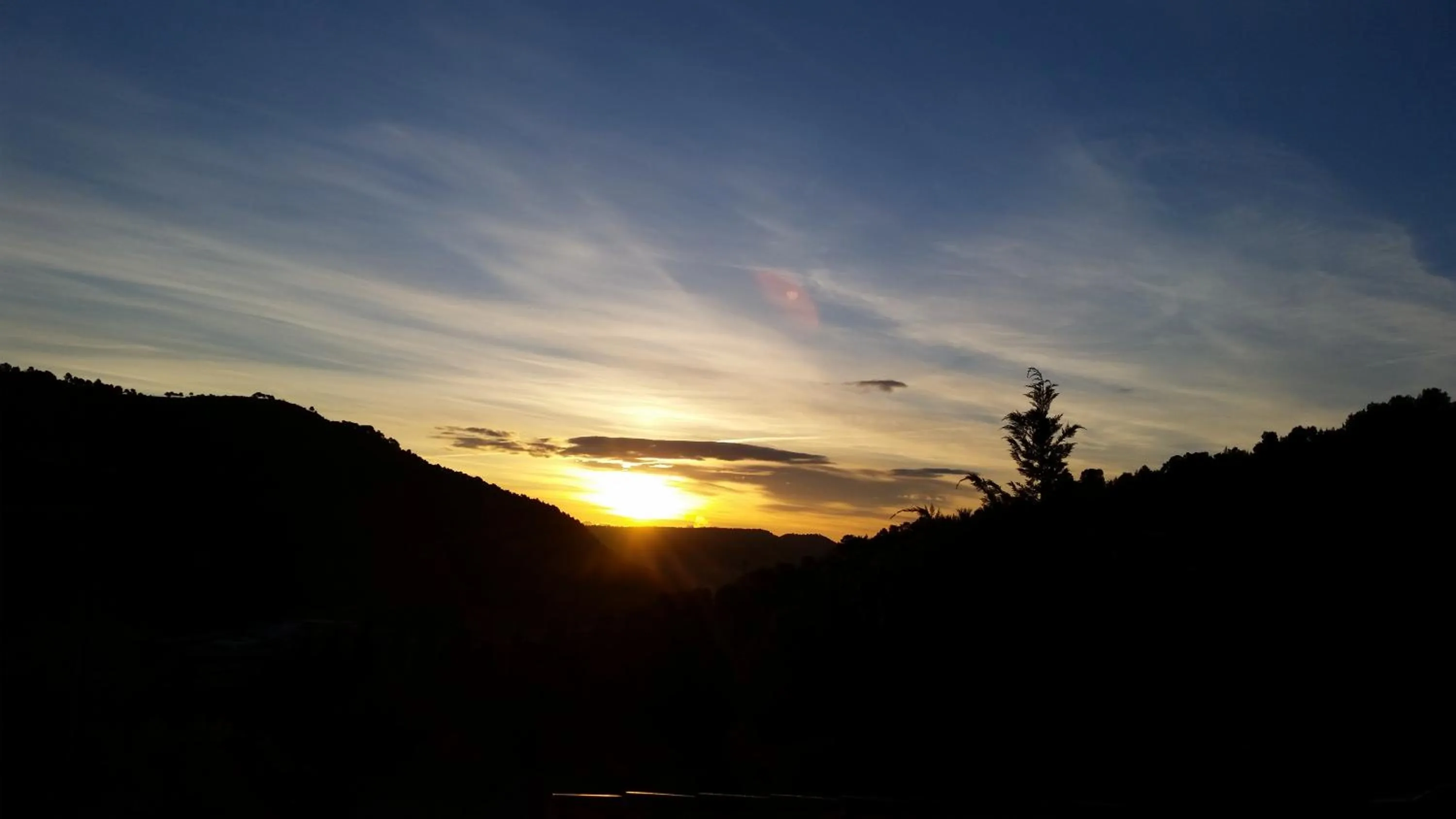 Garden view in Les Muntades