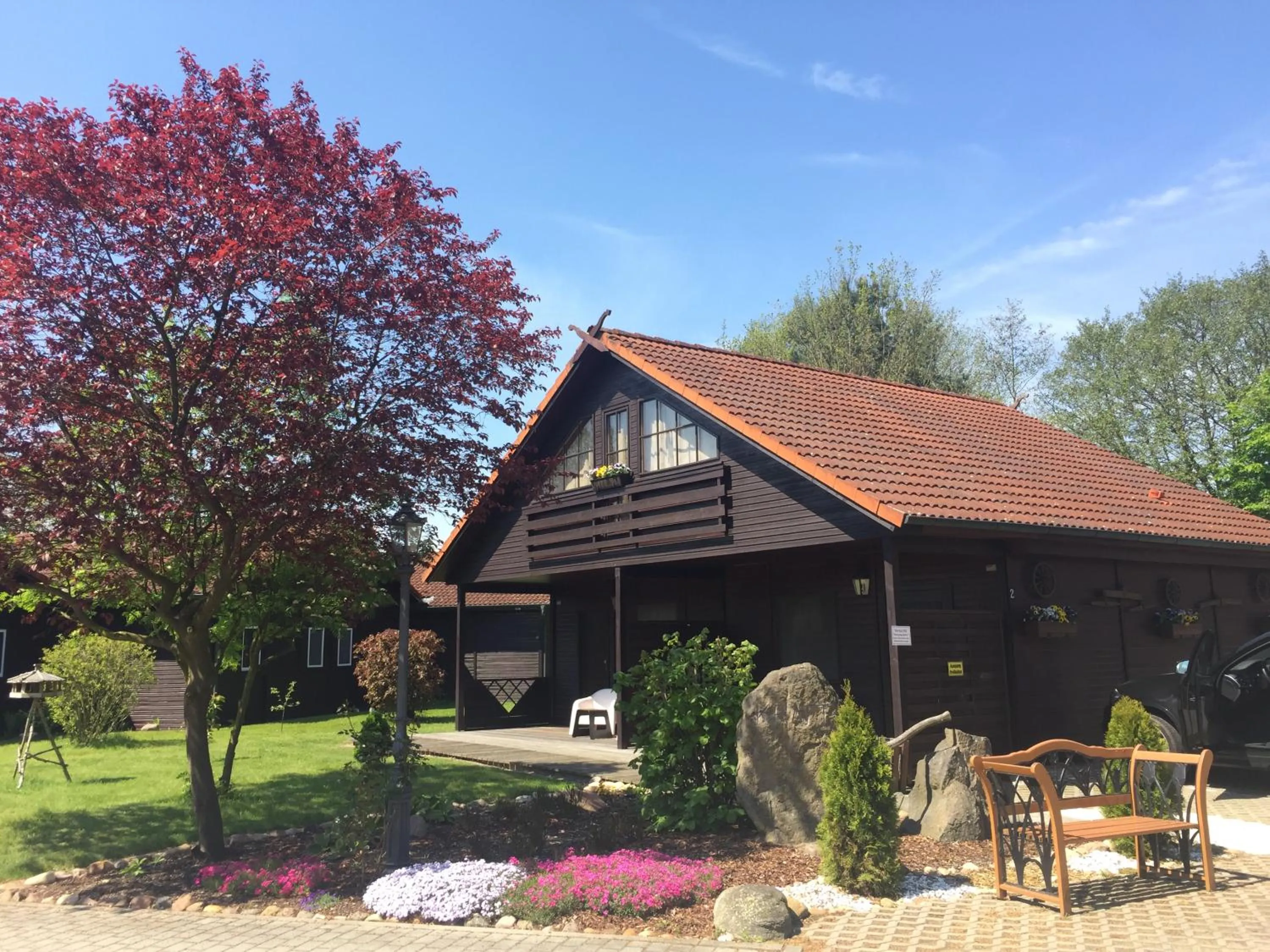Garden in Hotel & Restaurant Zur Spreewälderin