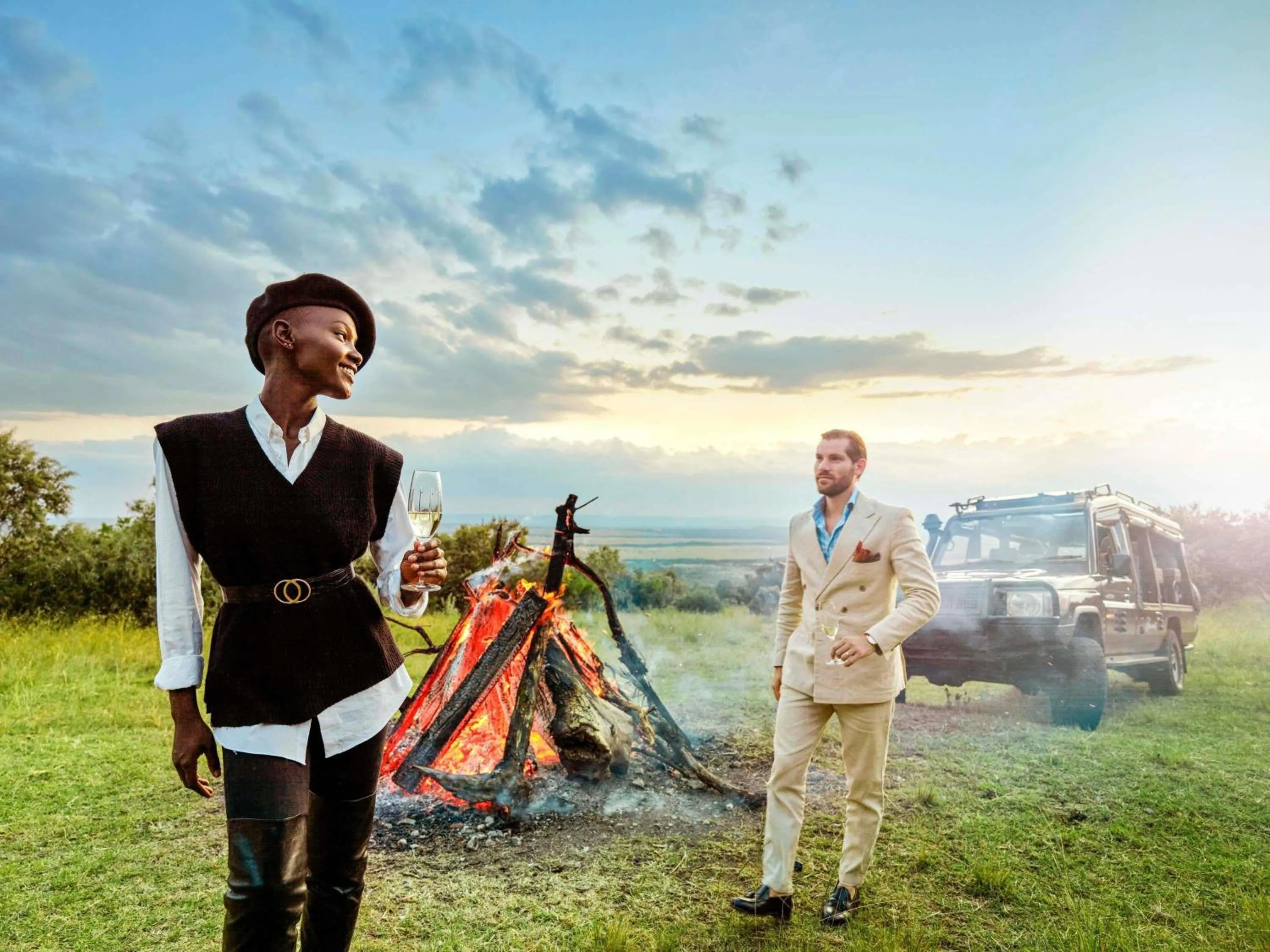 Lounge or bar in Fairmont Mara Safari Club