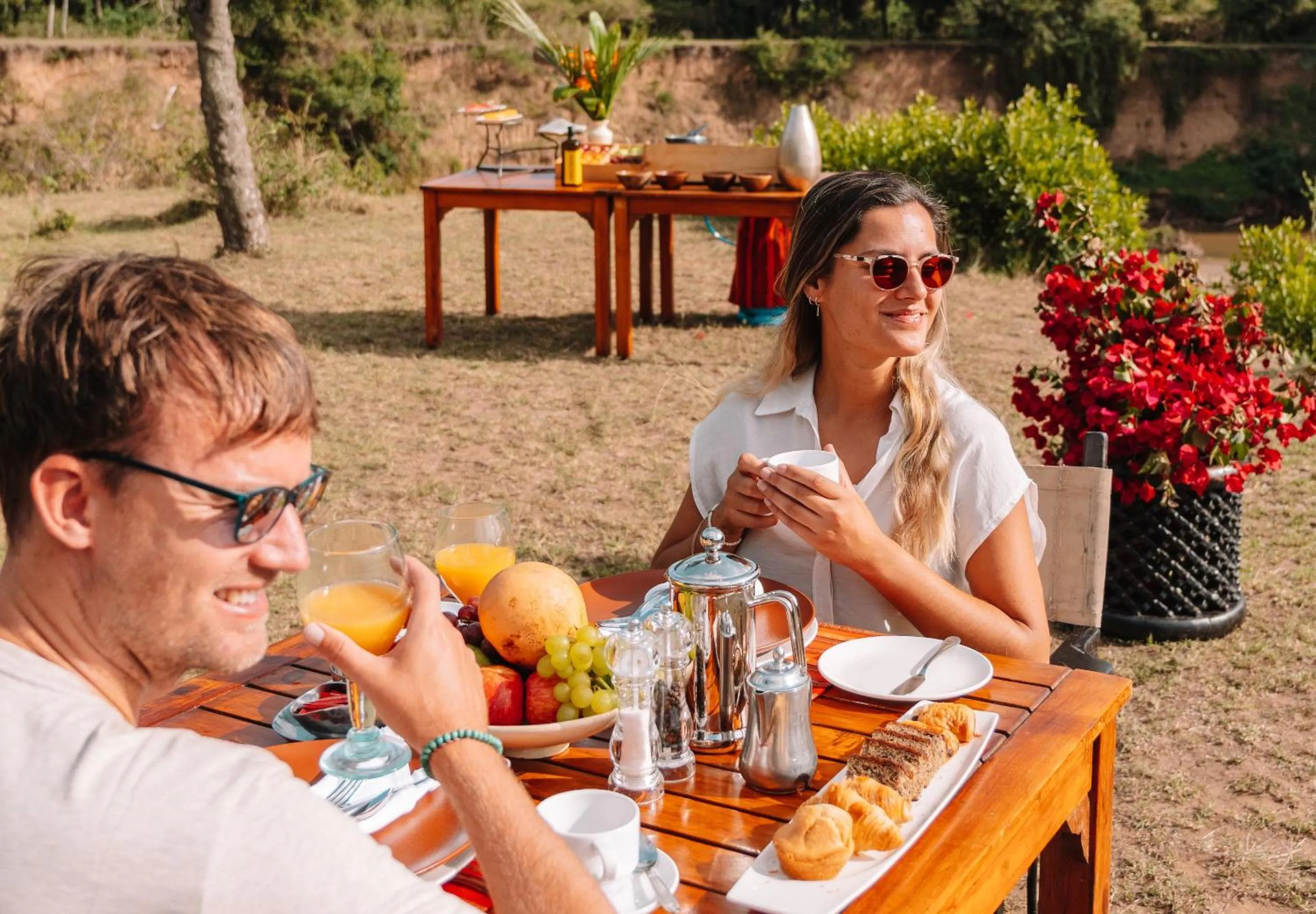 Breakfast in Fairmont Mara Safari Club
