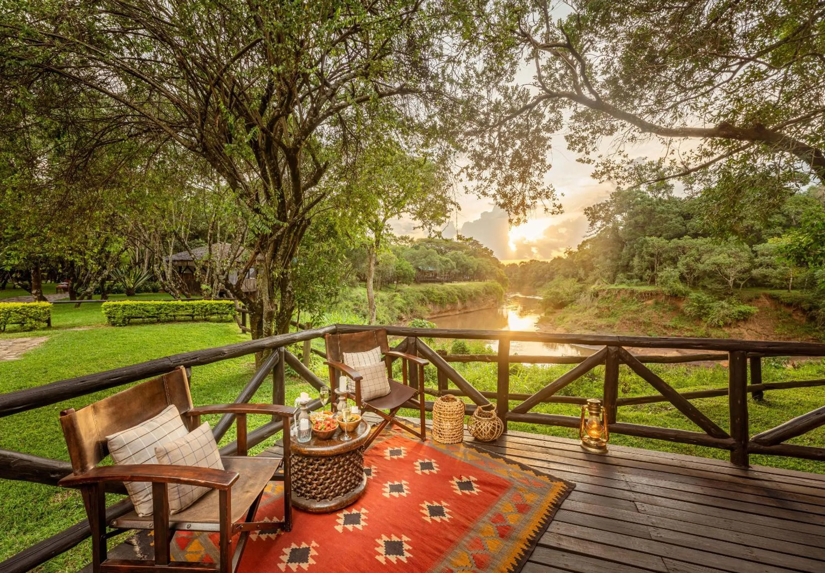 Balcony/Terrace in Fairmont Mara Safari Club