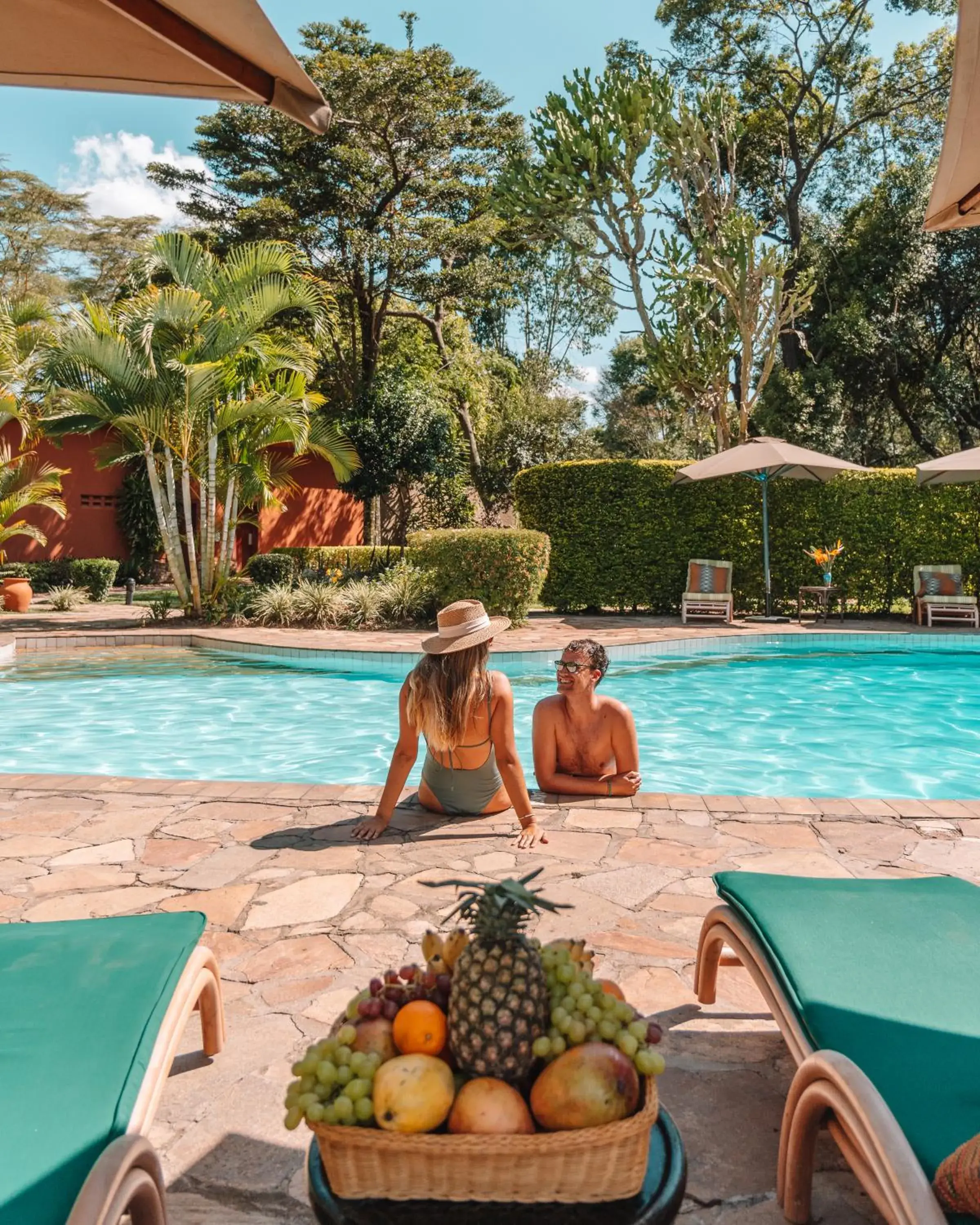 Swimming pool in Fairmont Mara Safari Club Swimming pool in Fairmont Mara Safari Club