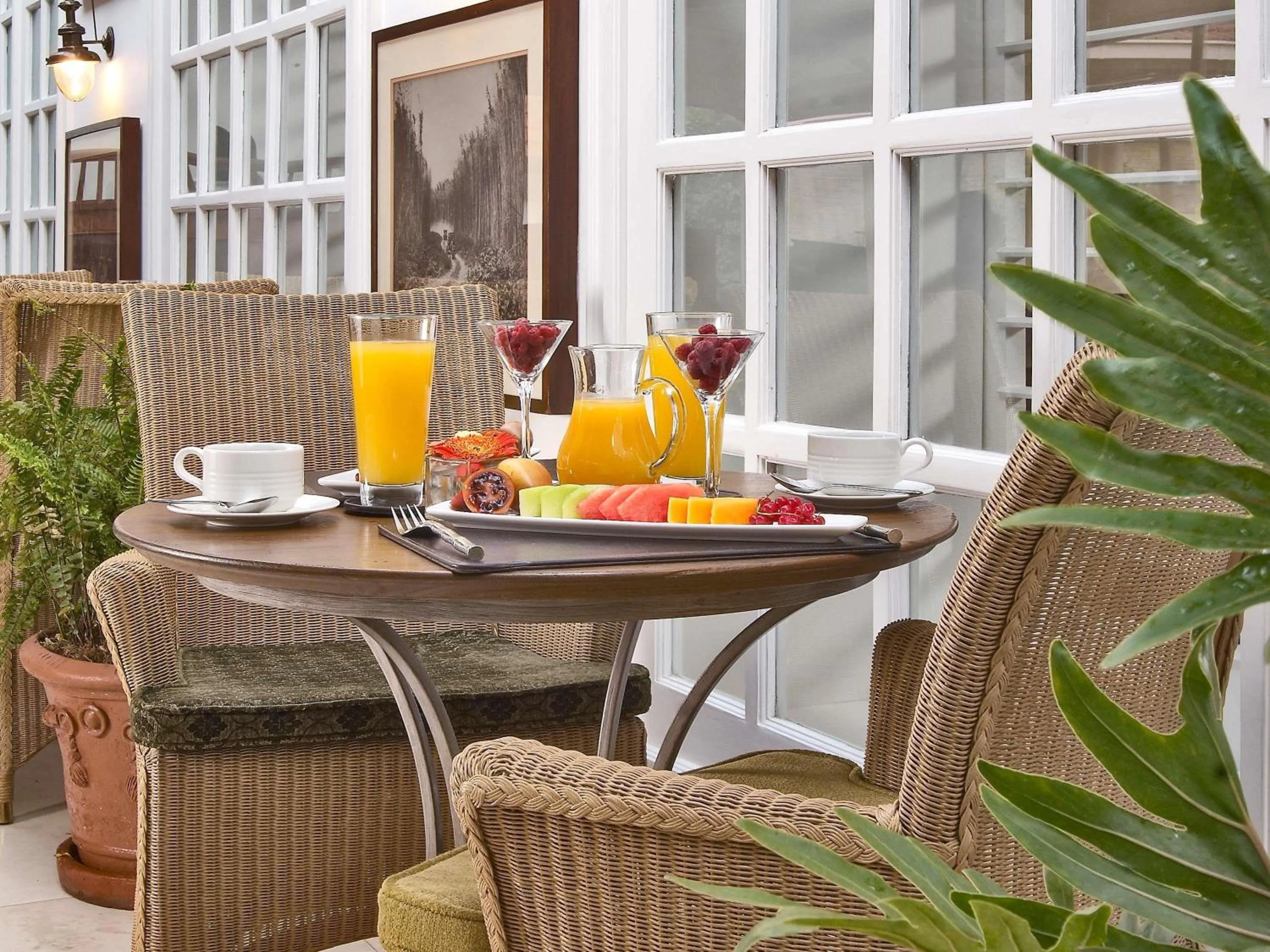 Restaurant/places to eat in Fairmont The Norfolk