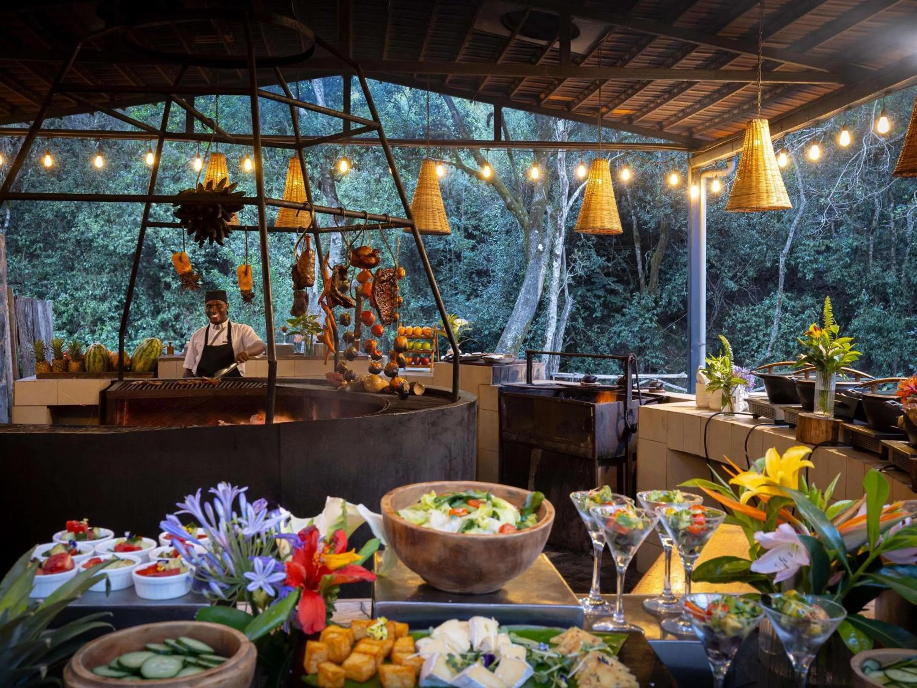 Restaurant/places to eat in Fairmont Mount Kenya Safari Club