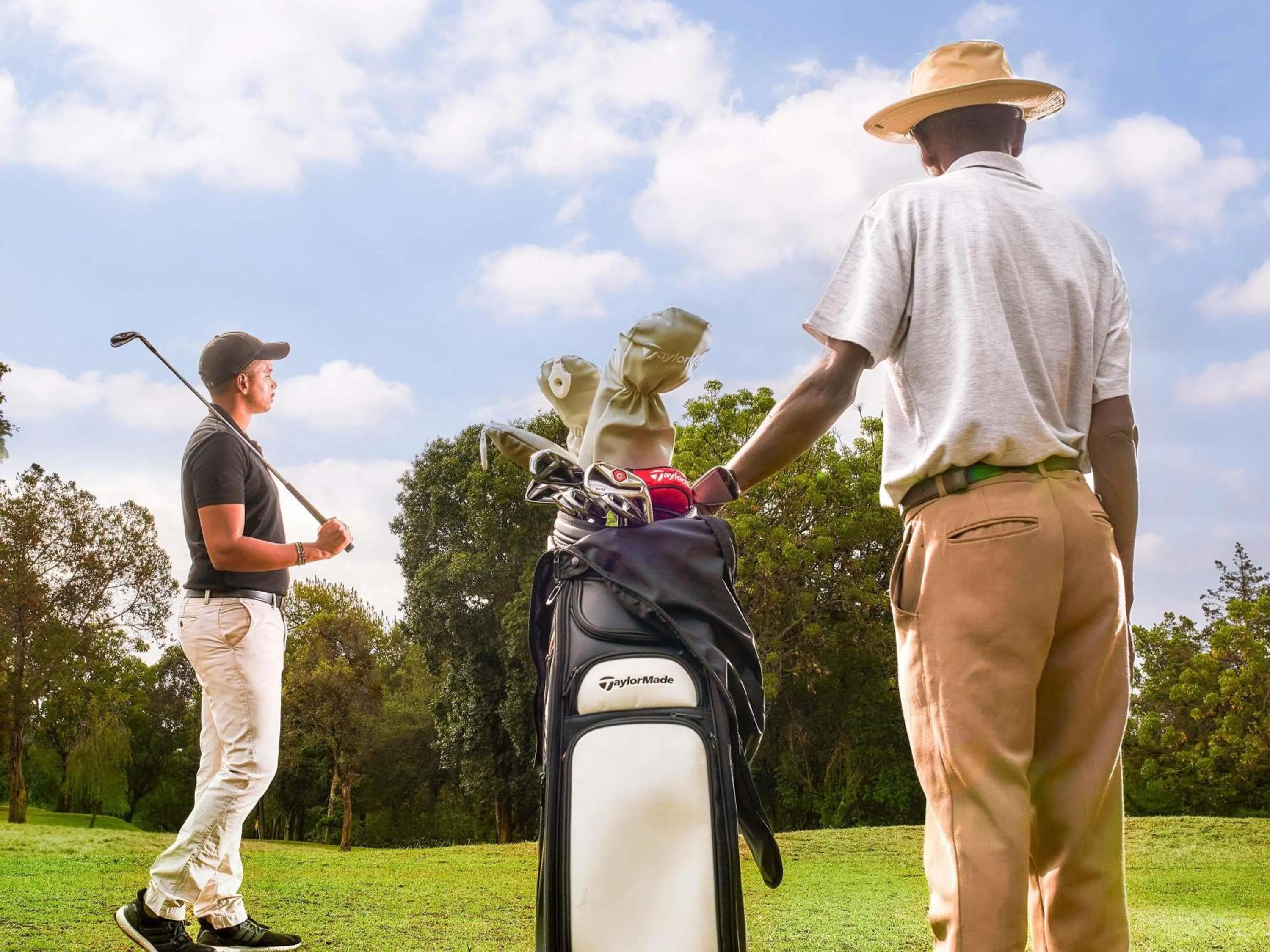 Golfcourse in Fairmont Mount Kenya Safari Club