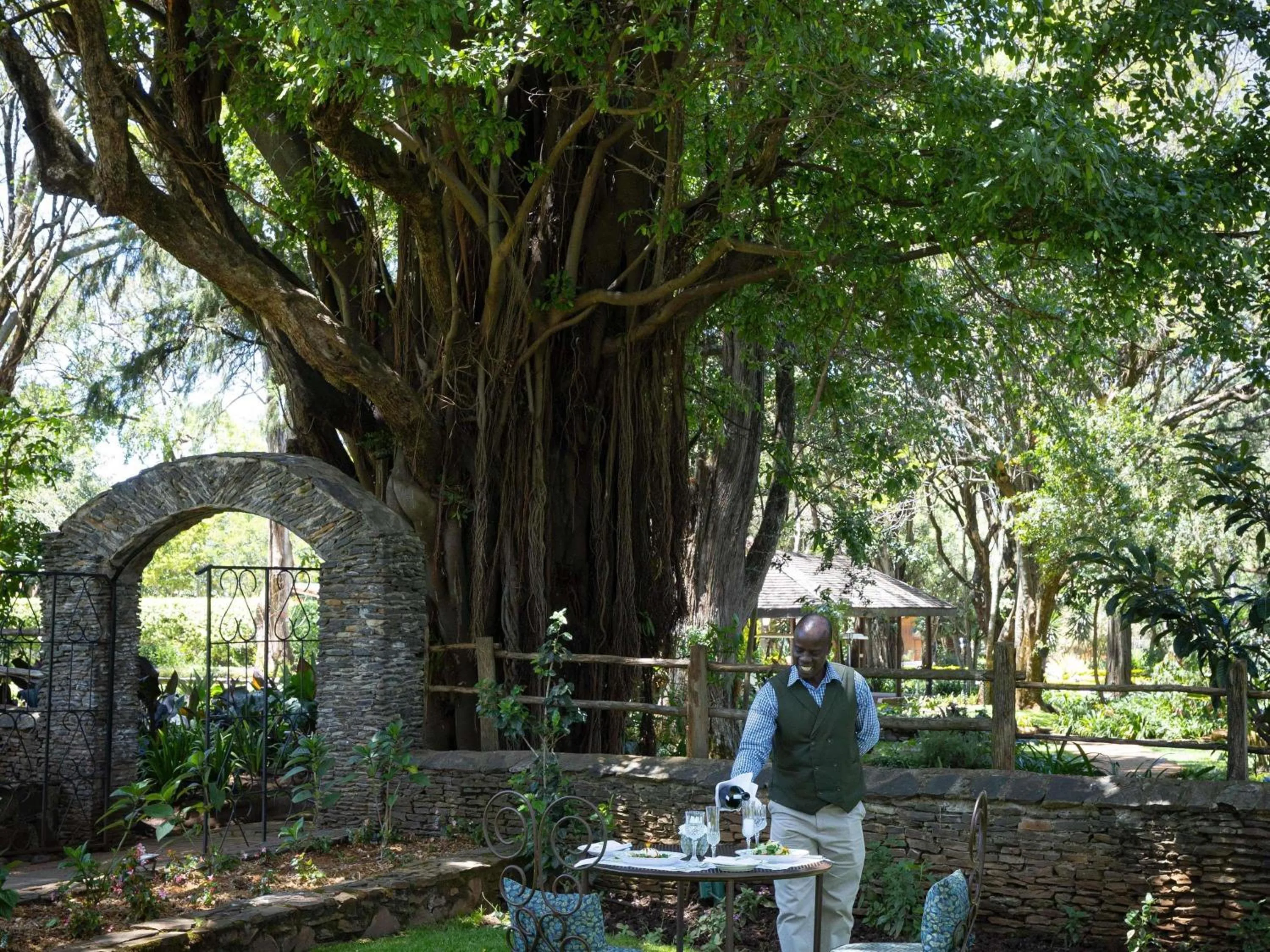 Restaurant/places to eat in Fairmont Mount Kenya Safari Club