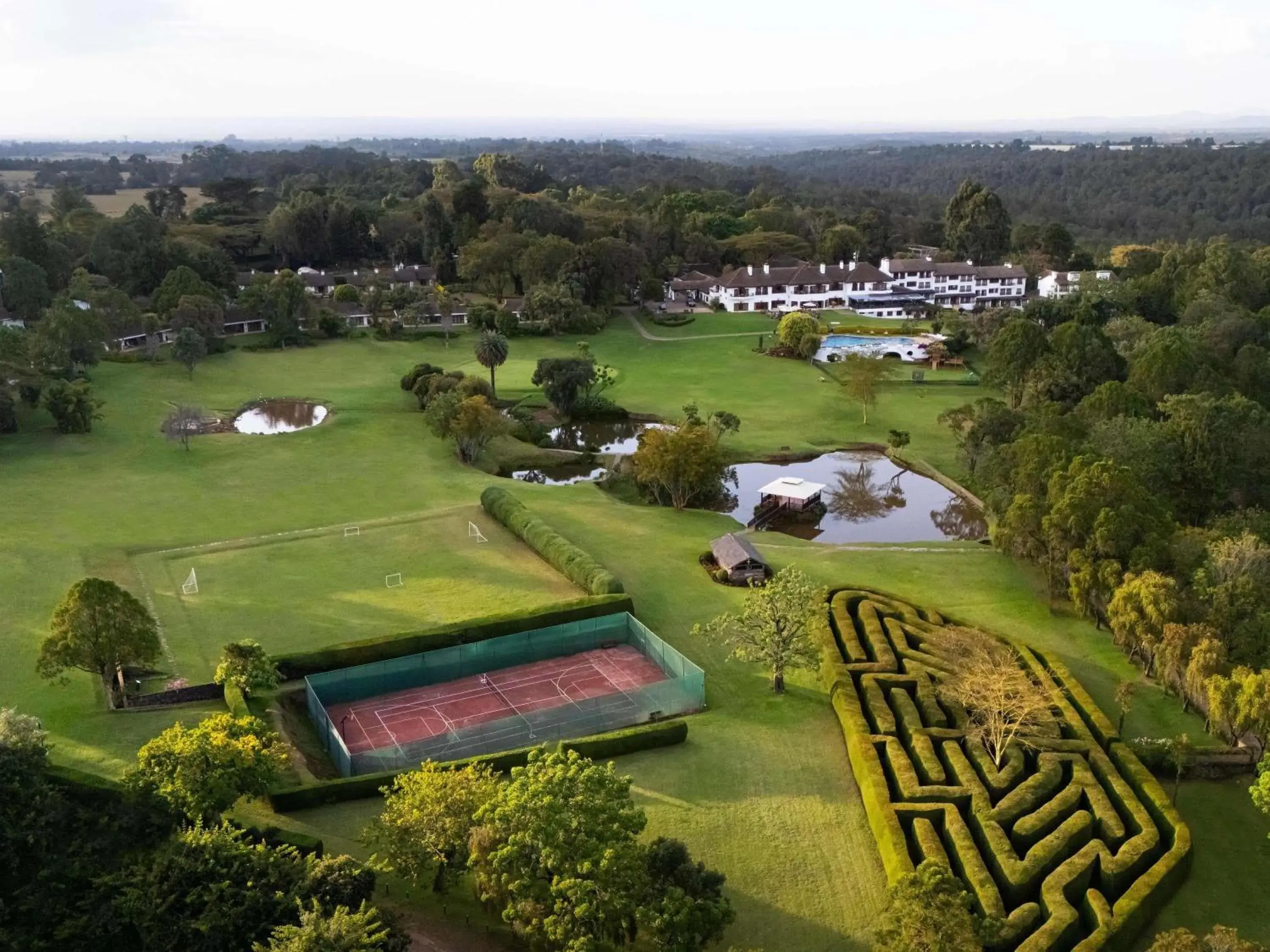 Property building in Fairmont Mount Kenya Safari Club Property building in Fairmont Mount Kenya Safari Club