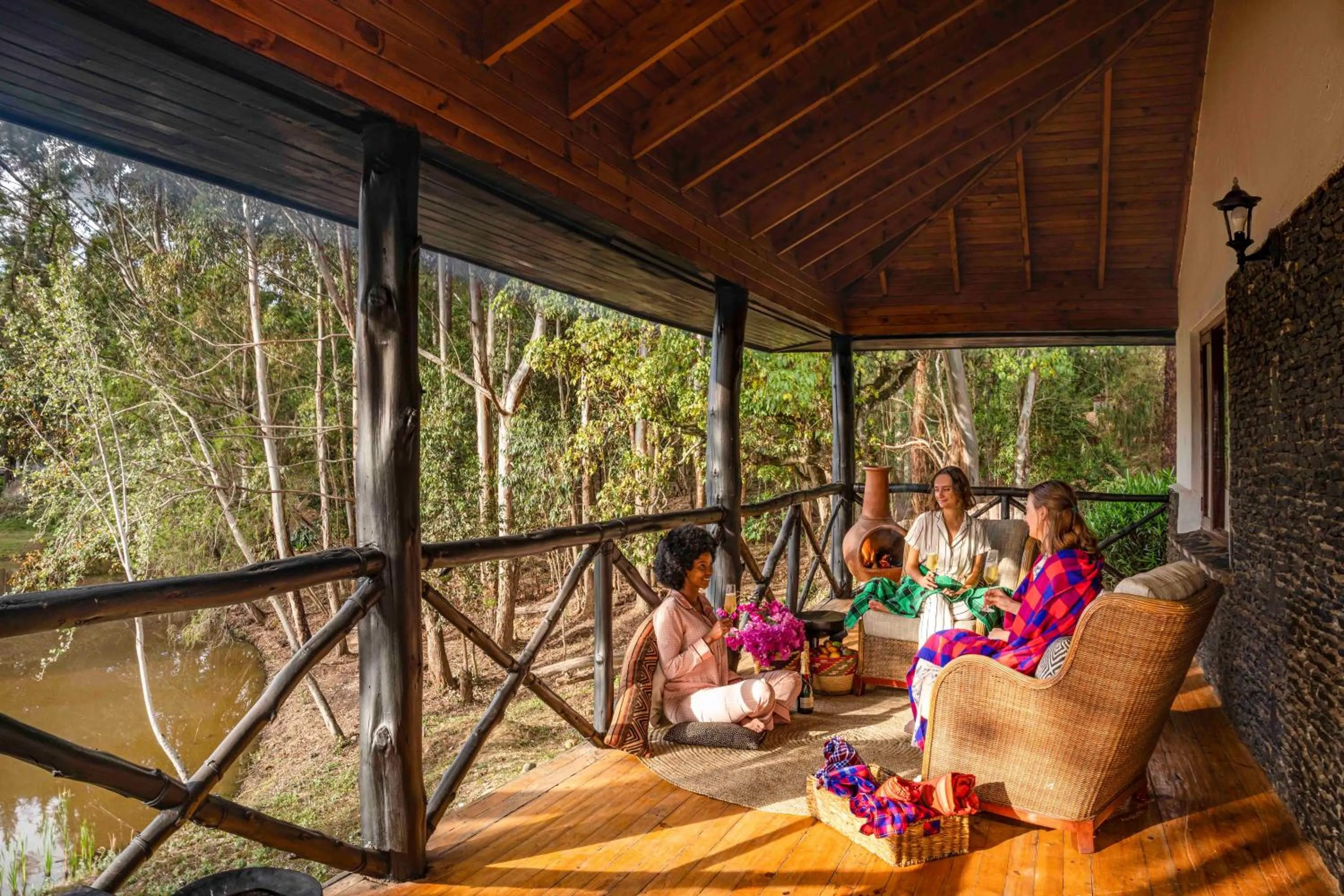 Balcony/Terrace in Fairmont Mount Kenya Safari Club