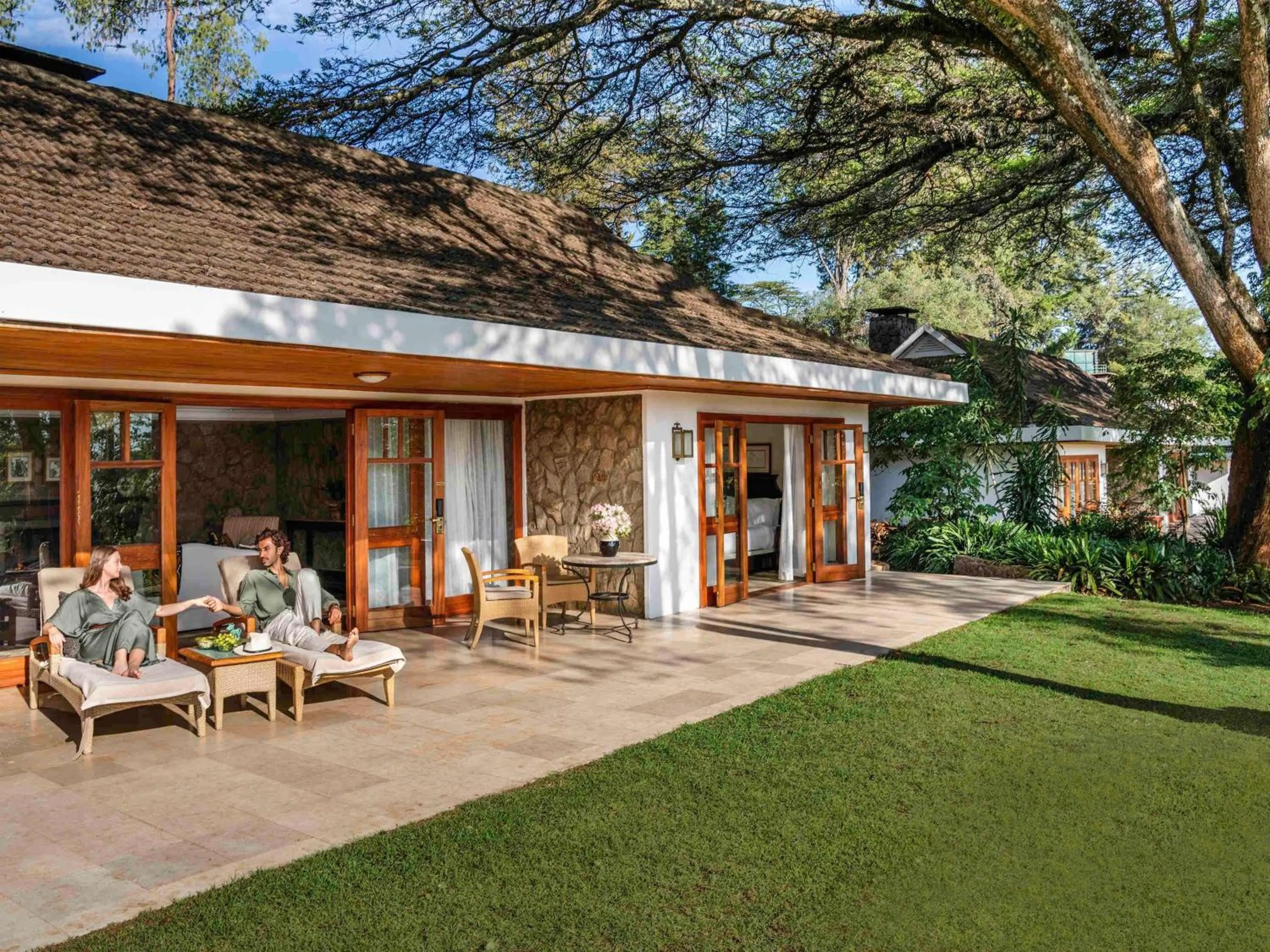 Bedroom in Fairmont Mount Kenya Safari Club
