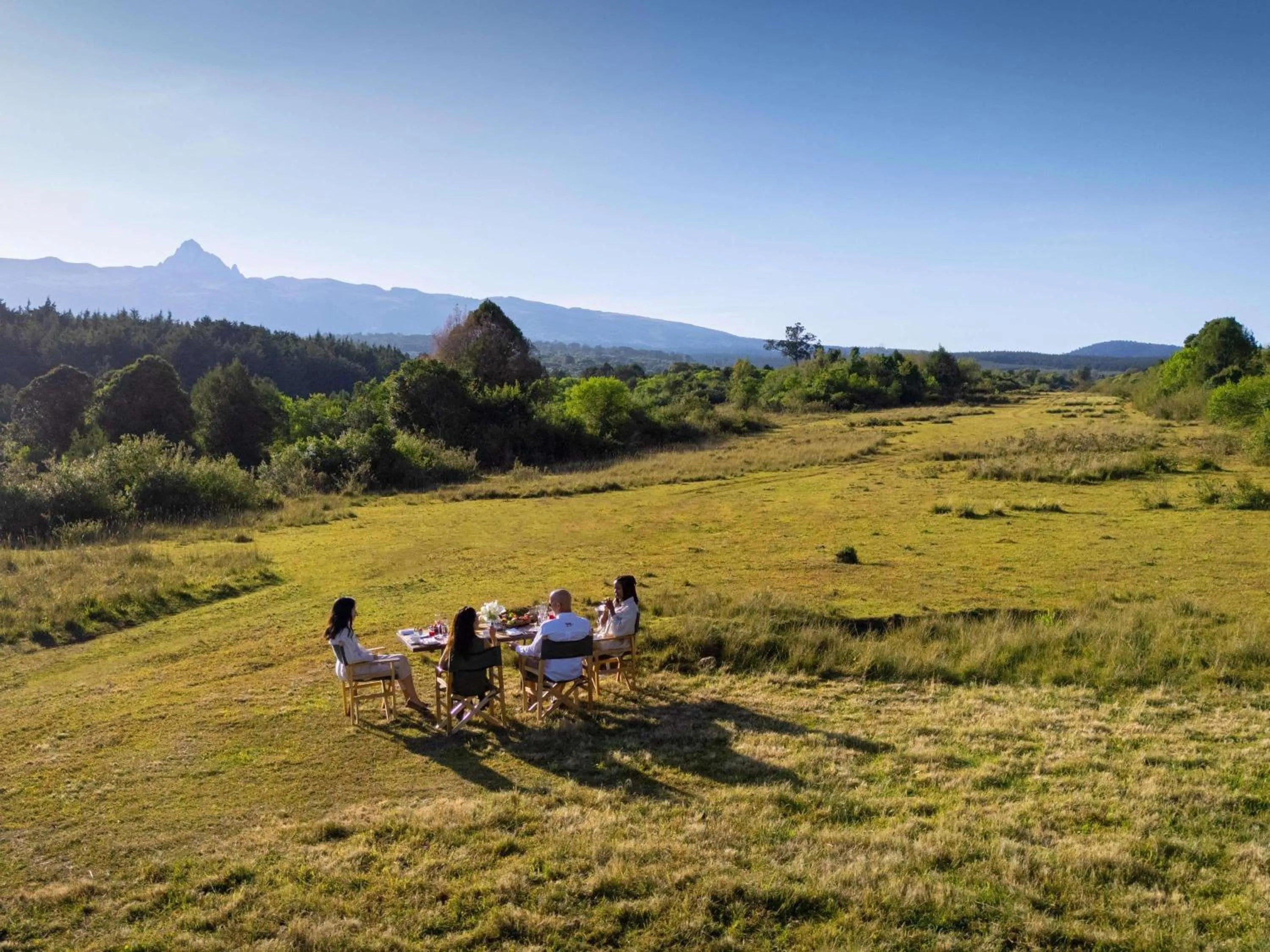 Breakfast in Fairmont Mount Kenya Safari Club