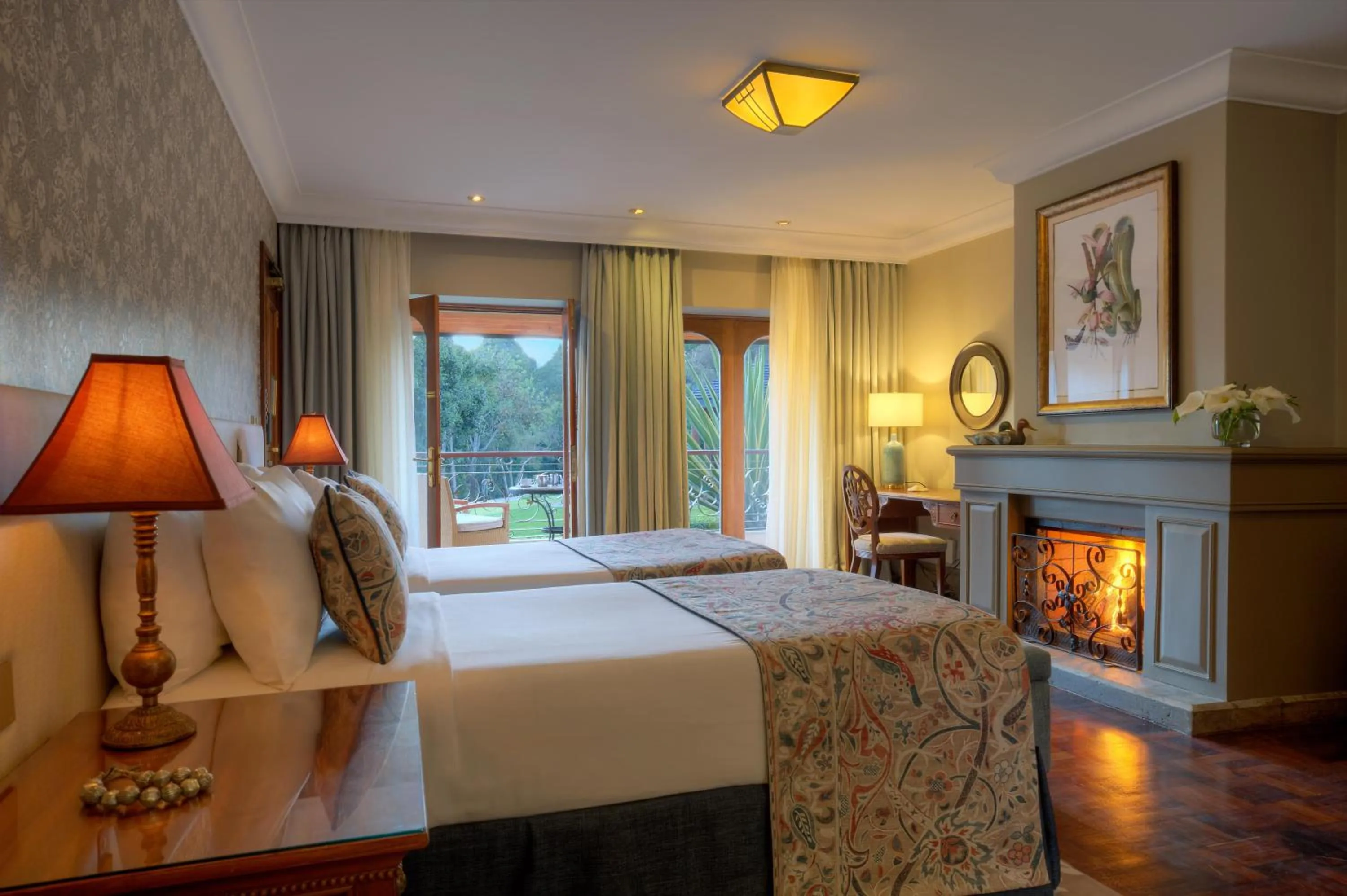 Bed in Fairmont Mount Kenya Safari Club