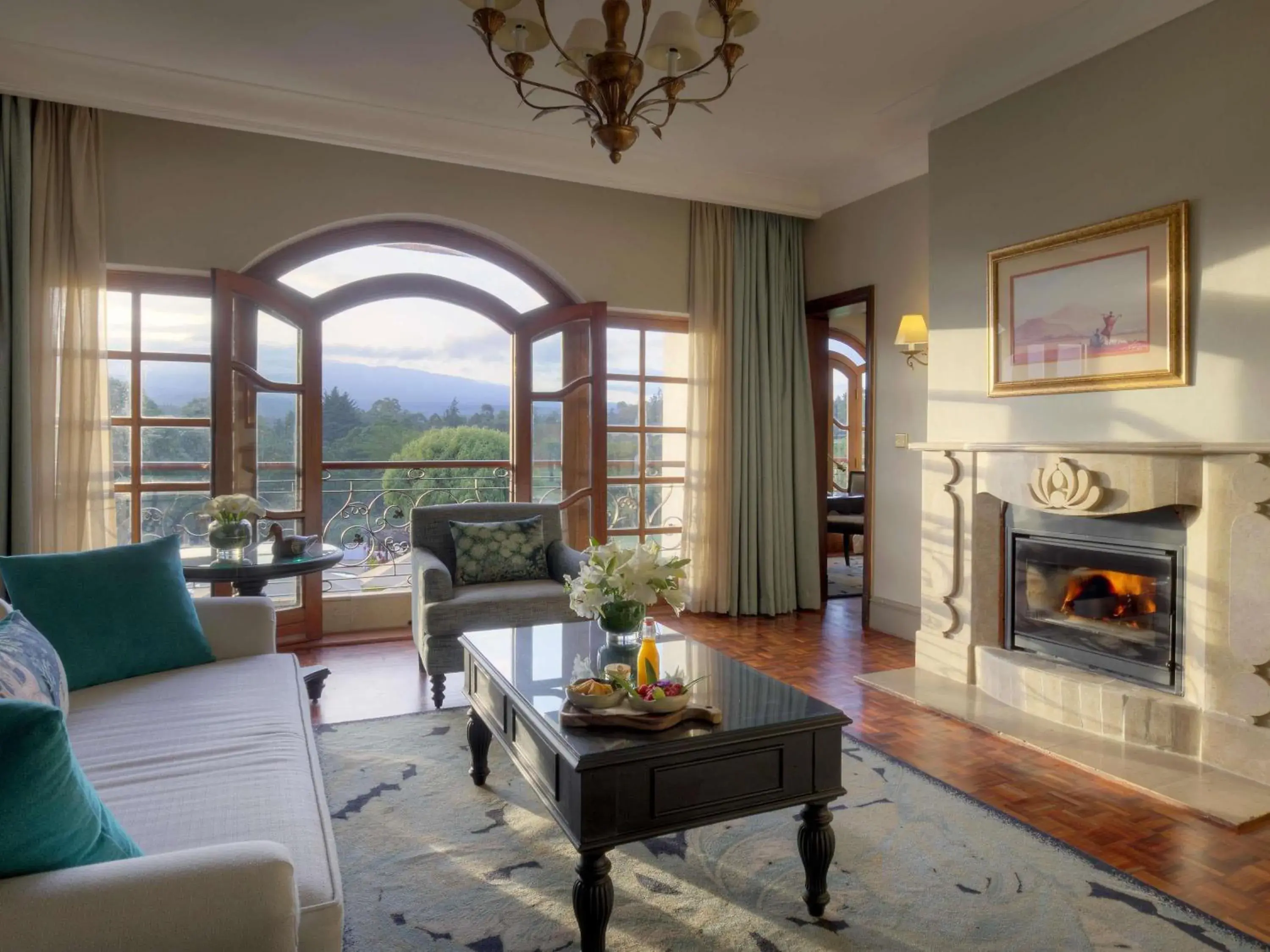 Bedroom in Fairmont Mount Kenya Safari Club Bedroom in Fairmont Mount Kenya Safari Club