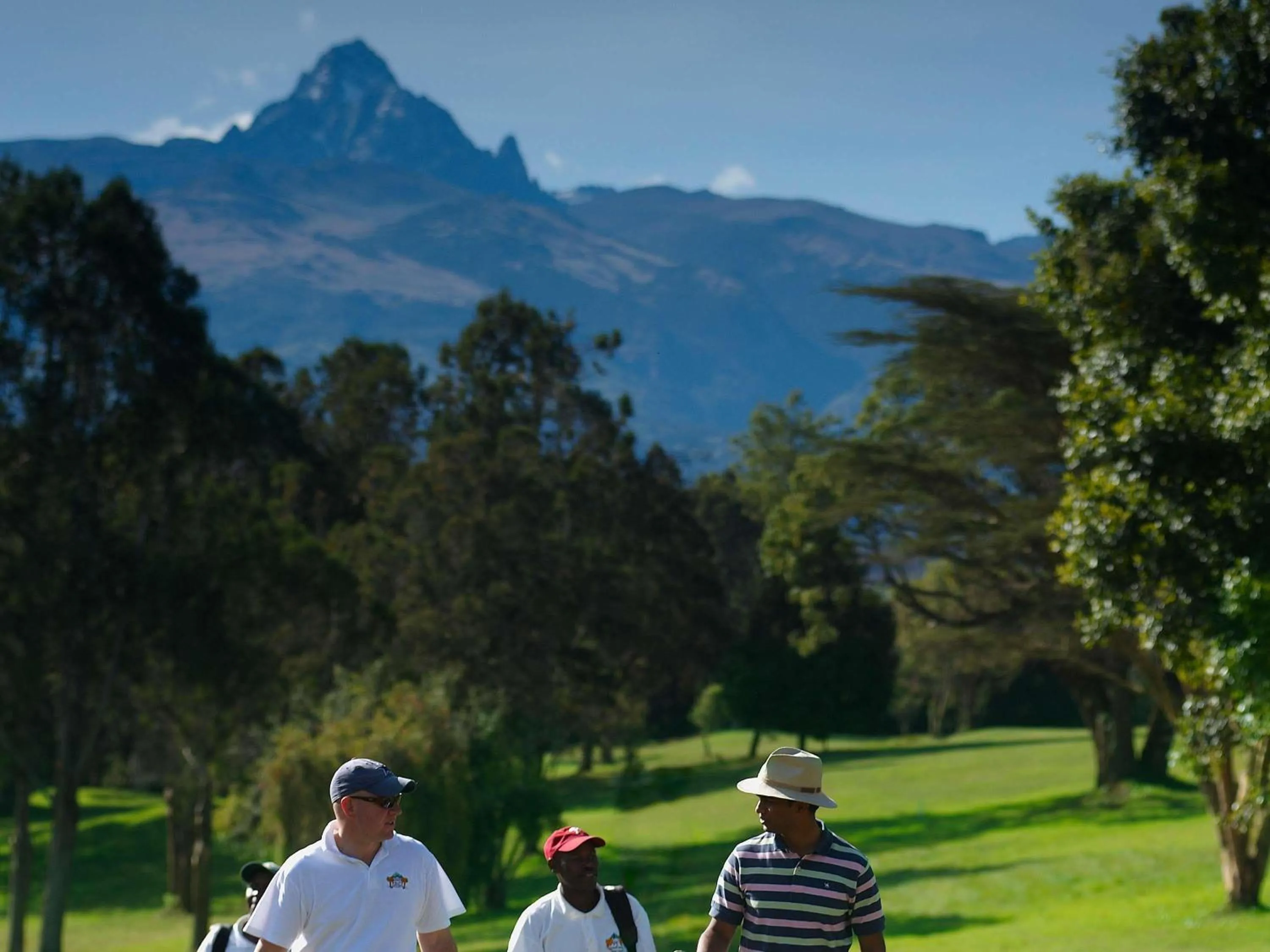 Golfcourse in Fairmont Mount Kenya Safari Club