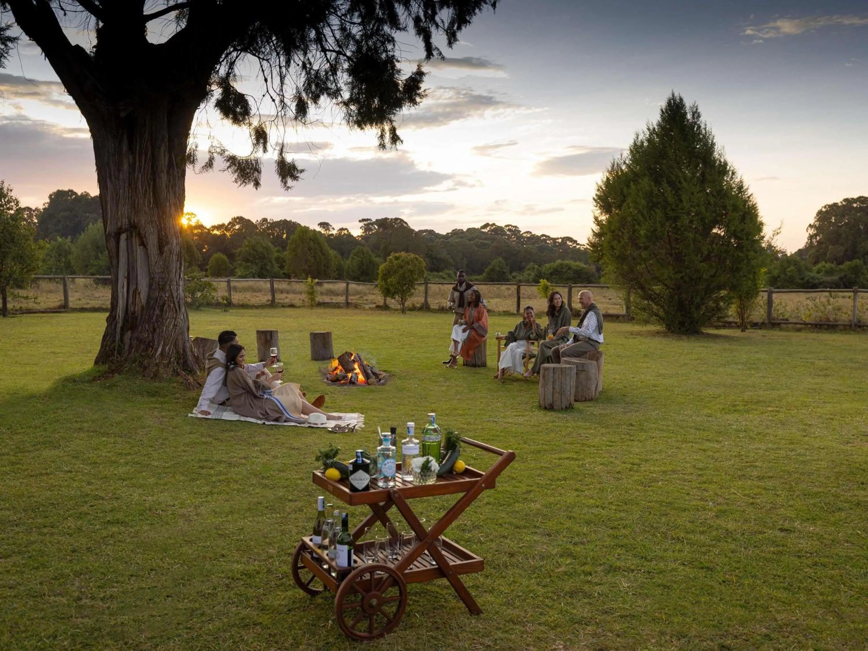 Restaurant/places to eat in Fairmont Mount Kenya Safari Club