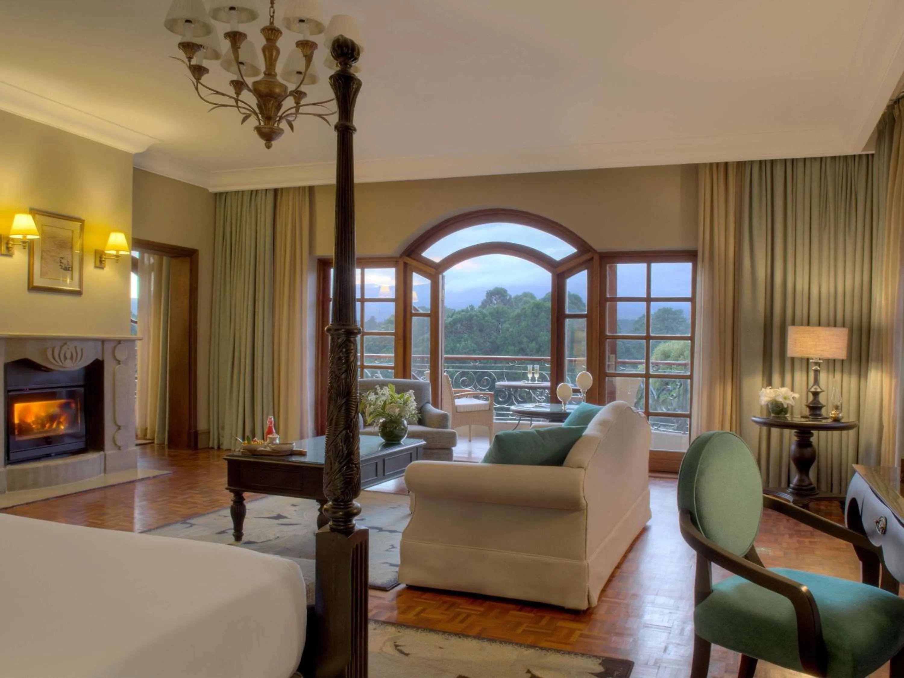 Bedroom in Fairmont Mount Kenya Safari Club