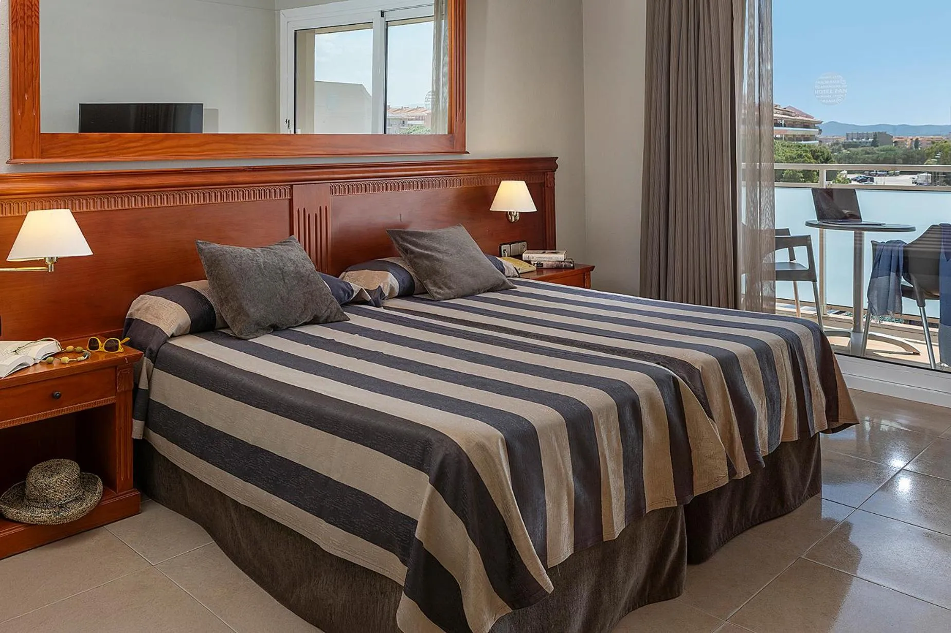 Bed in Hotel Panorama