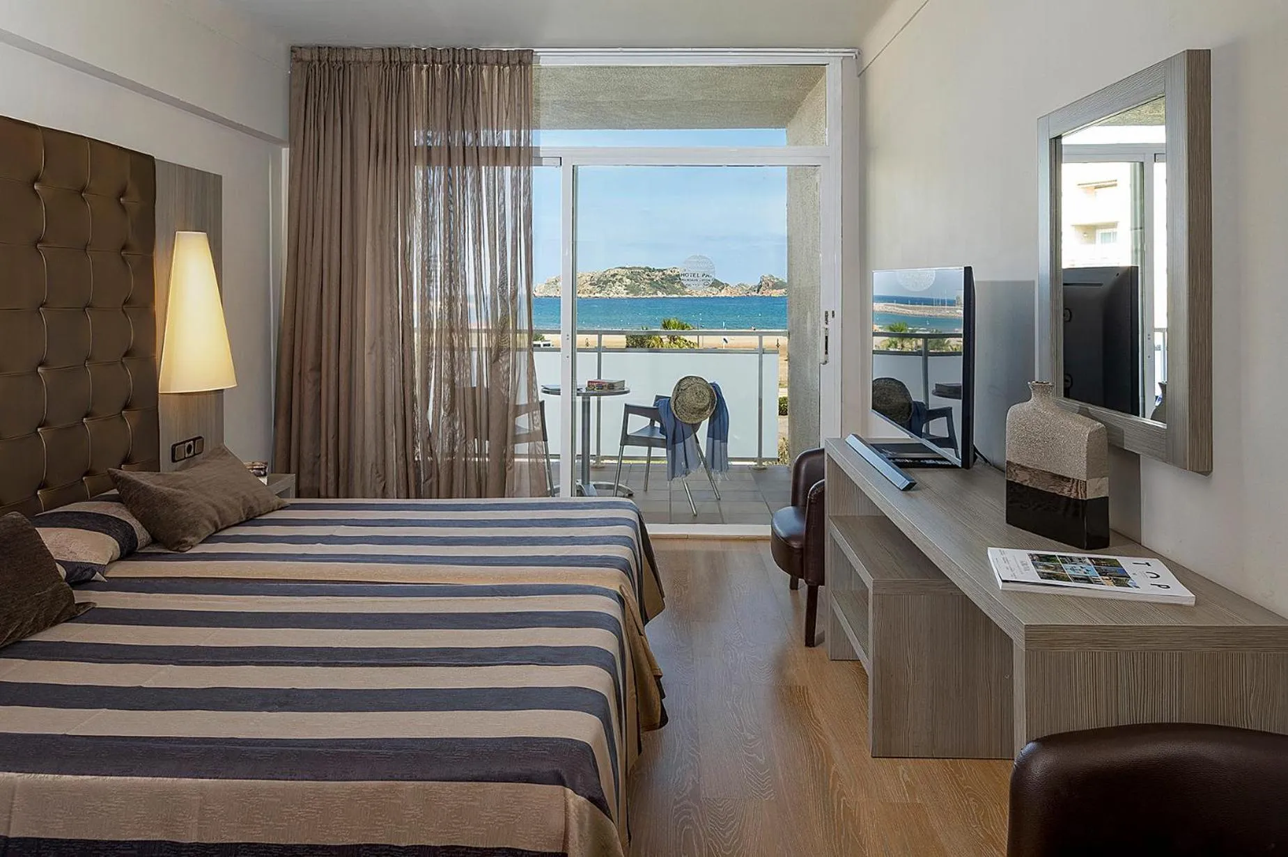 Bed in Hotel Panorama