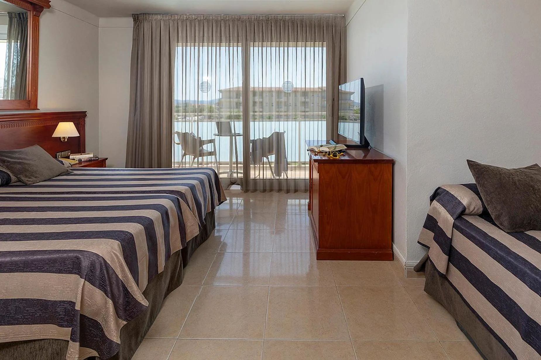 Bed in Hotel Panorama