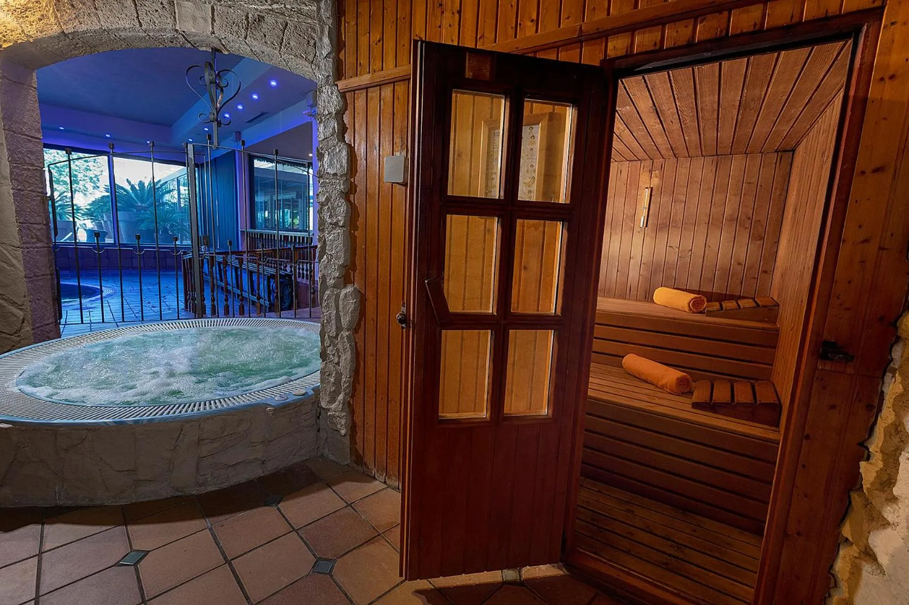 Bed in Hotel Panorama