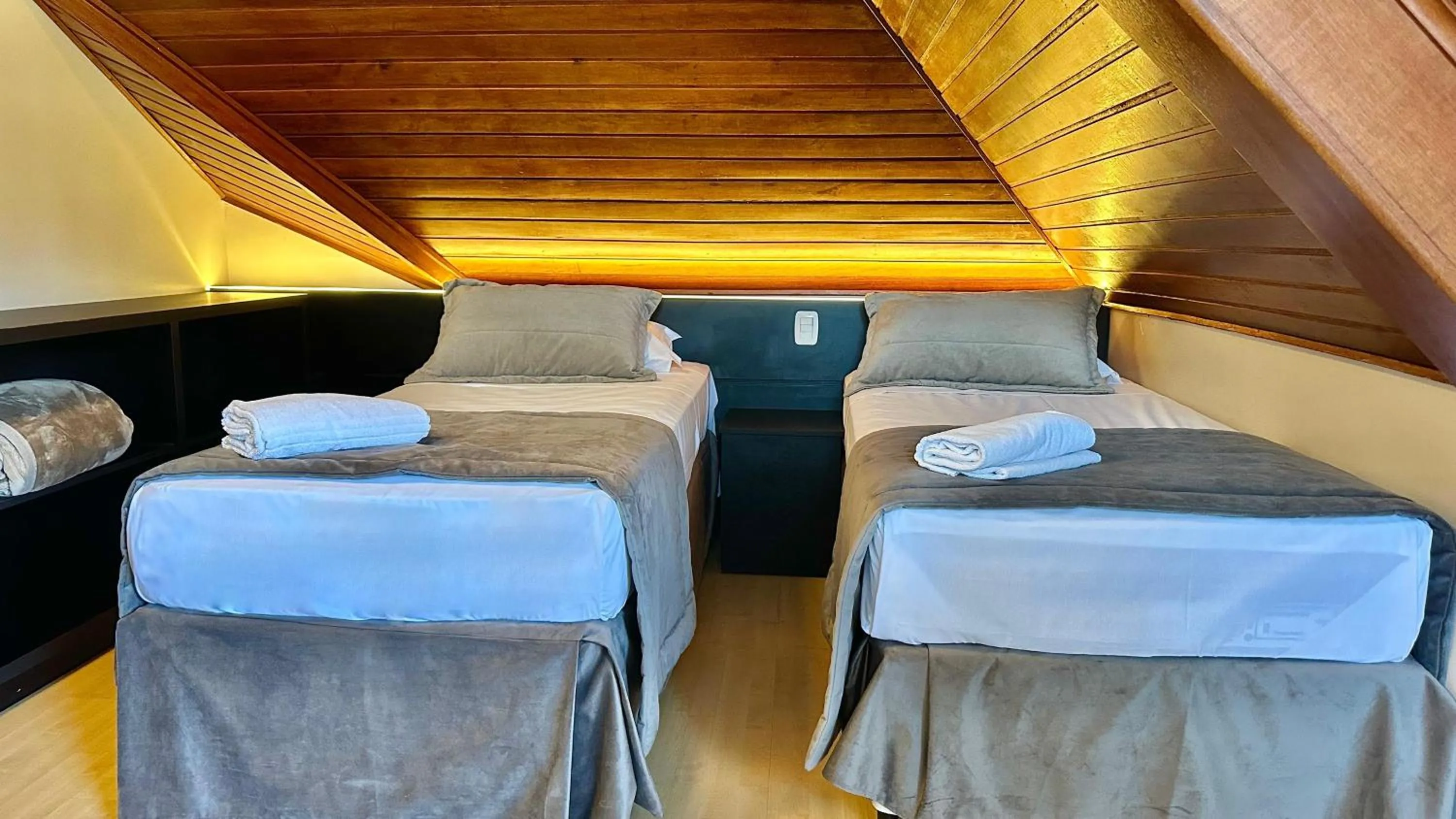 Bed in Hotel Glamour da Serra