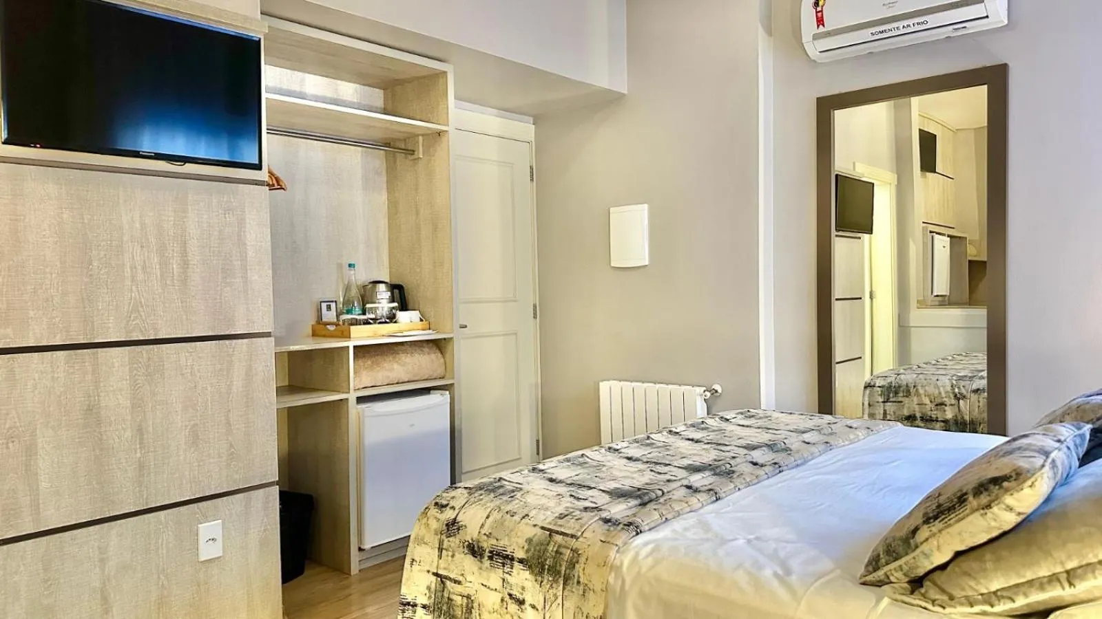 Bed in Hotel Glamour da Serra