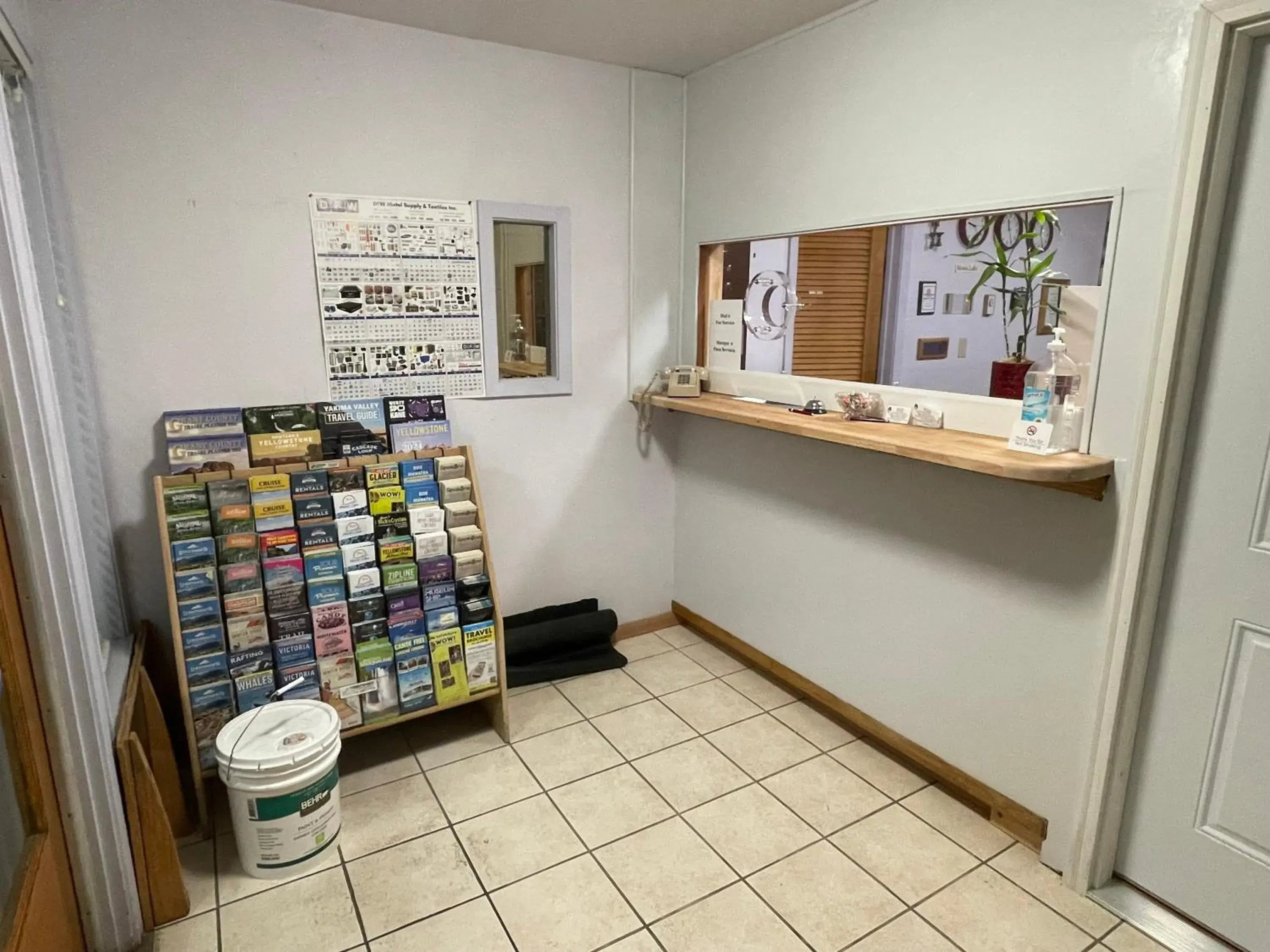 Lobby or reception in Motel Oasis Lobby or reception in Motel Oasis