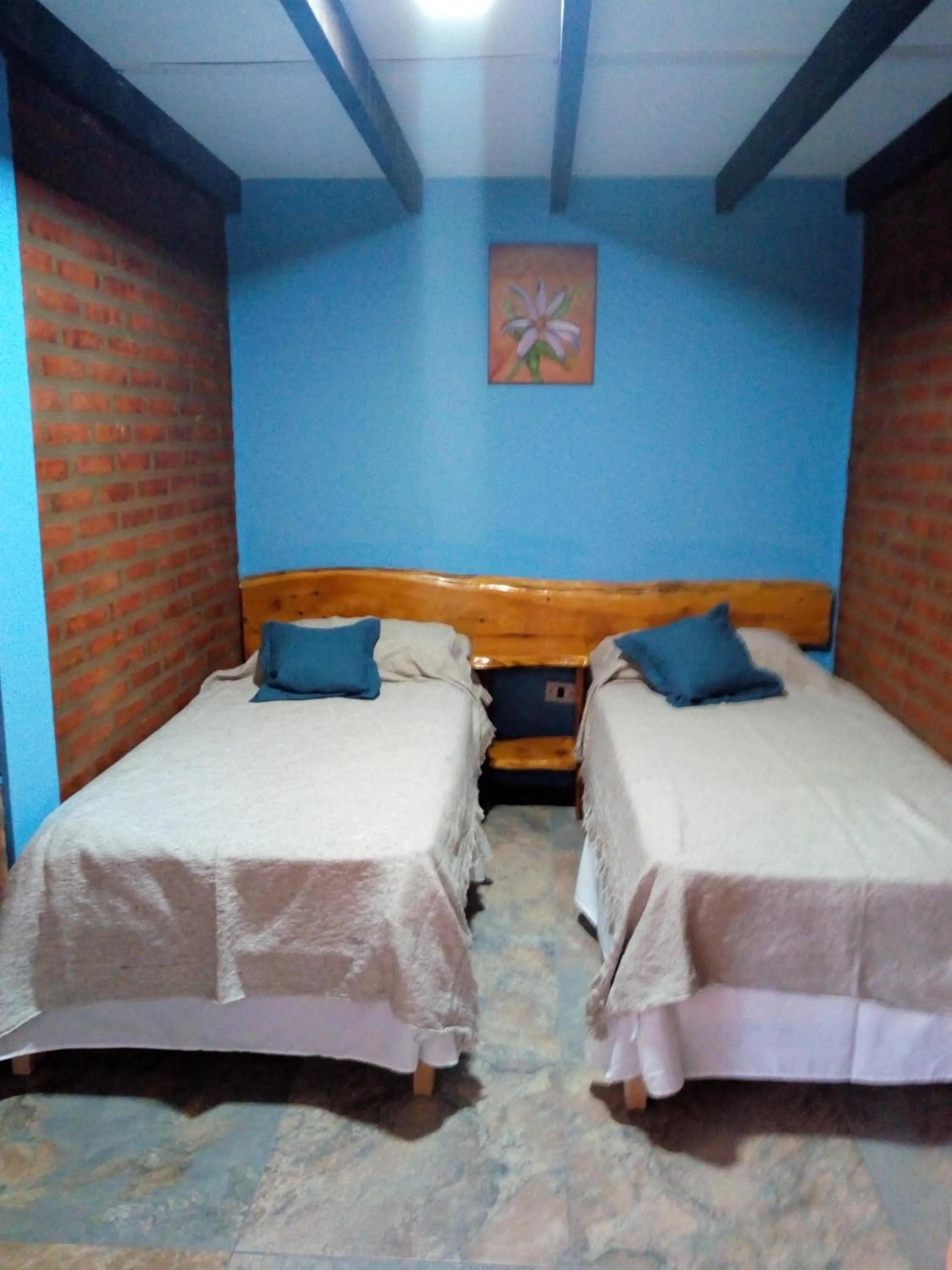 Quadruple Room with Private Bathroom in Hostería La Portada