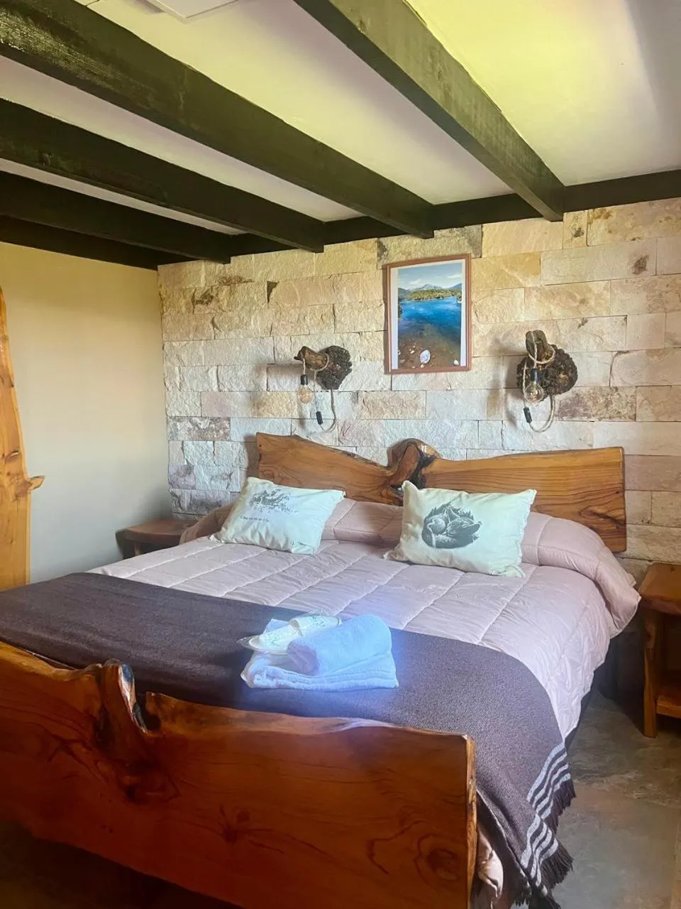 Family Room with Private Bathroom in Hostería La Portada