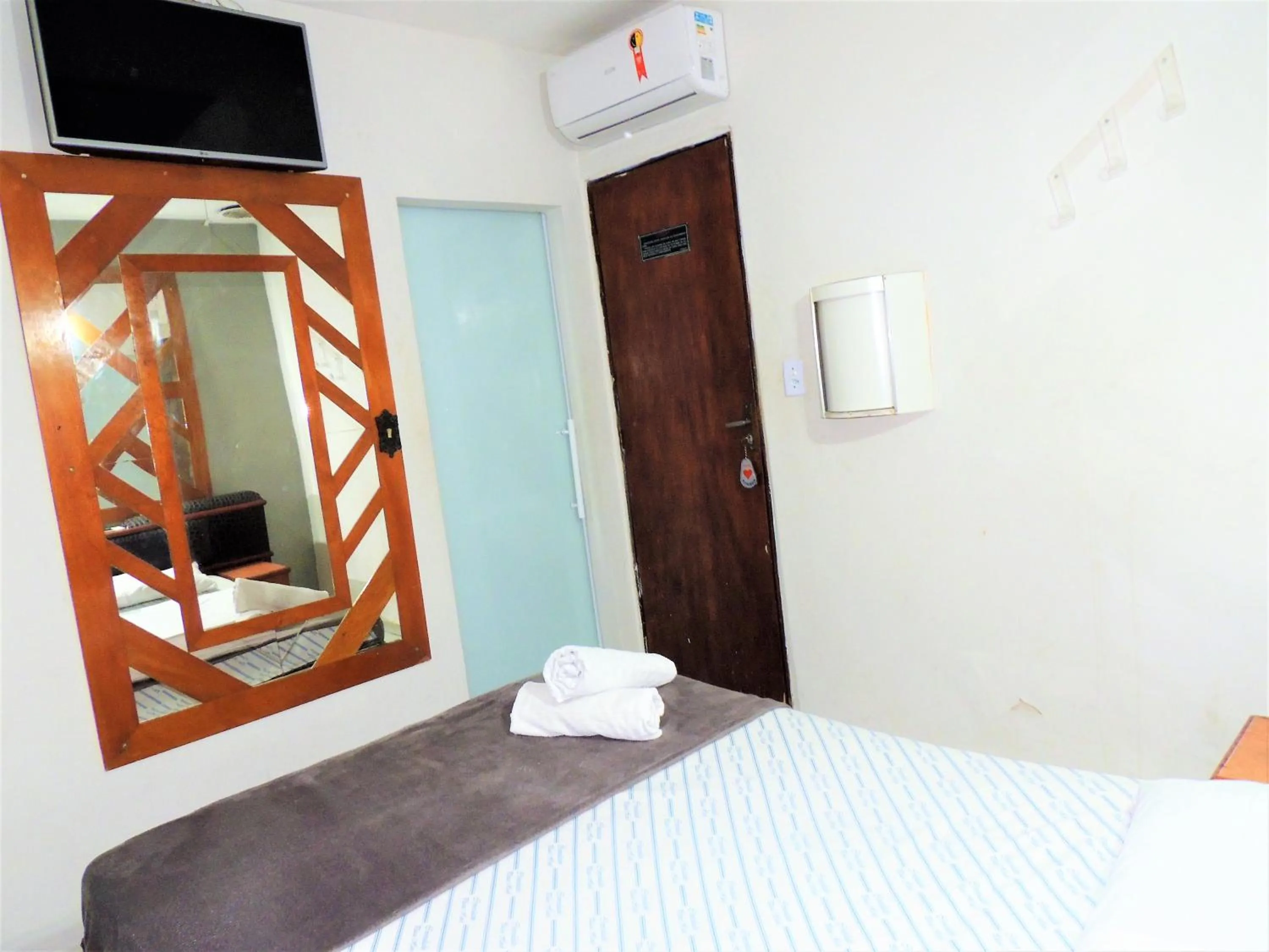 Bedroom, Bed in Hotel Vila Prudente São Paulo - Fácil acesso Expo São Paulo e Museu Ipiranga