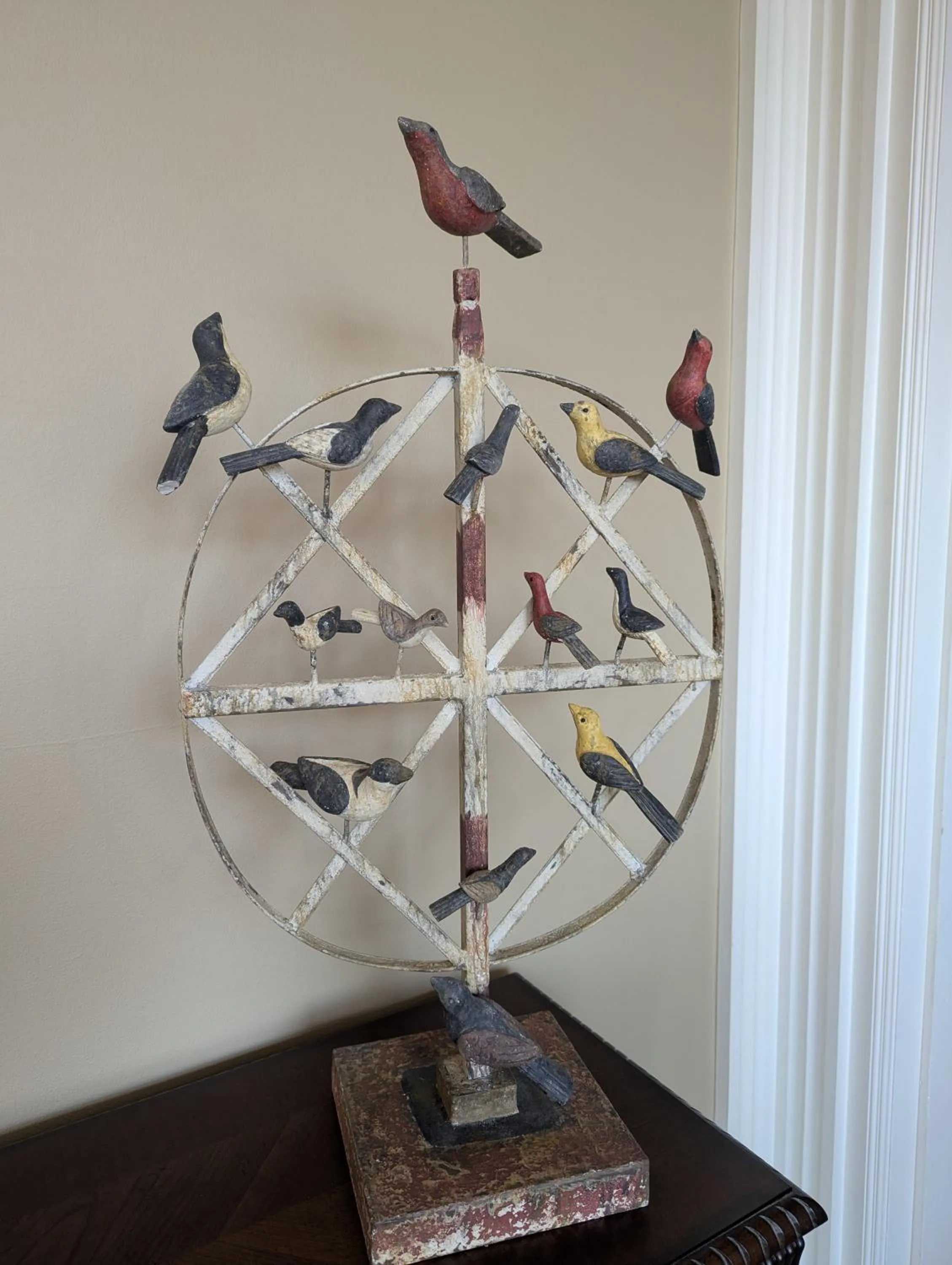 Decorative detail in Farrell House Lodge at Sunnybrook Trout Club