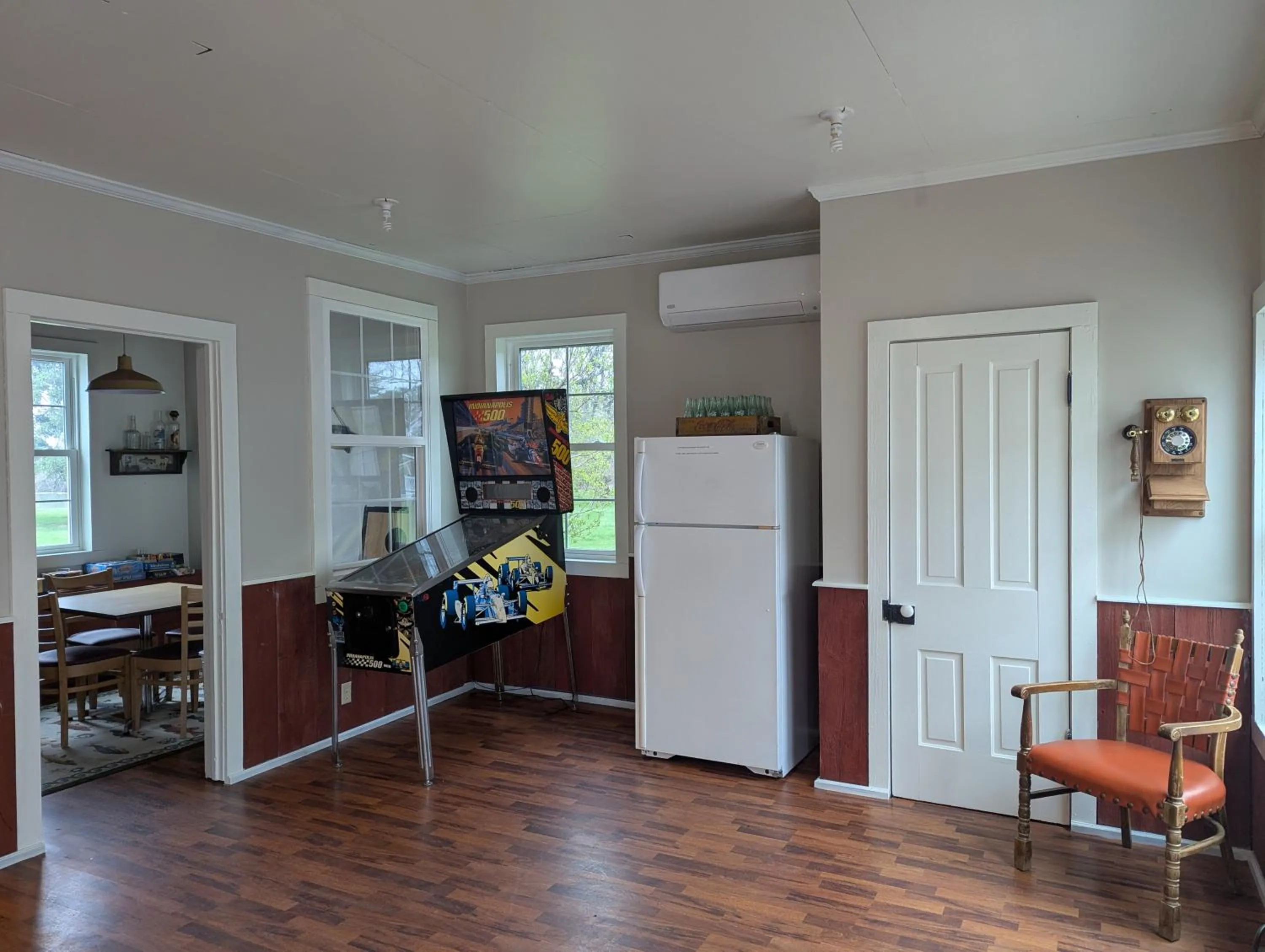 Game Room in Farrell House Lodge at Sunnybrook Trout Club