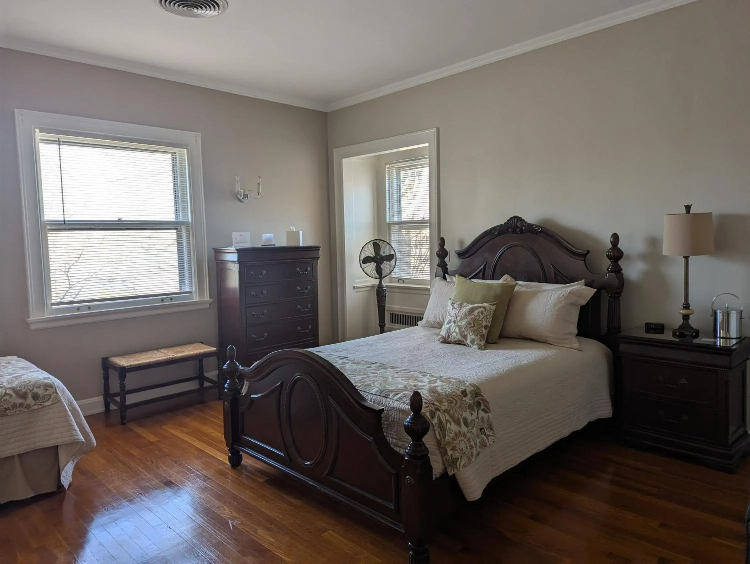Deluxe Queen Room in Farrell House Lodge at Sunnybrook Trout Club Deluxe Queen Room in Farrell House Lodge at Sunnybrook Trout Club