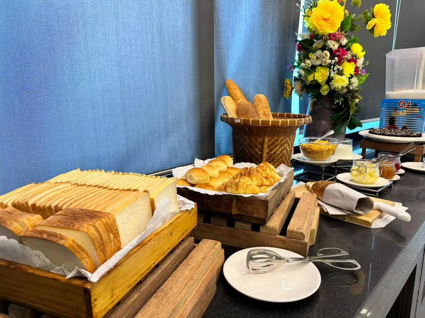 Breakfast in O2 Luxury Hotel