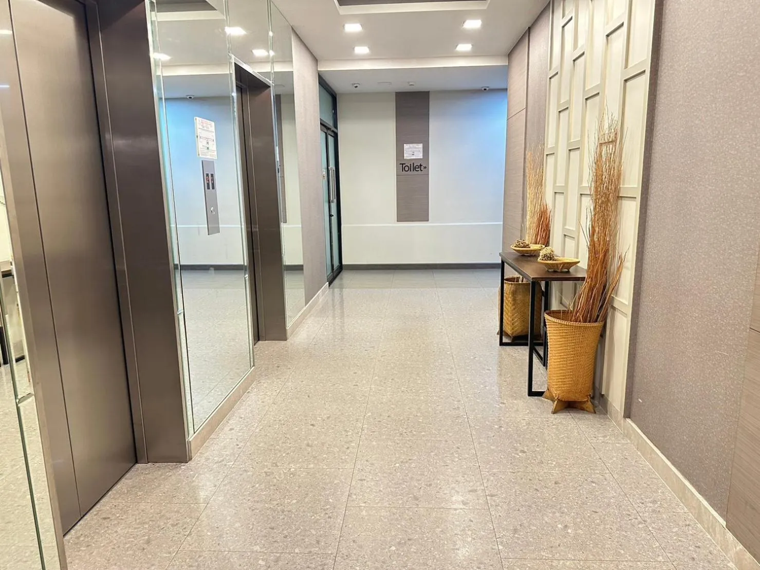 elevator in O2 Luxury Hotel