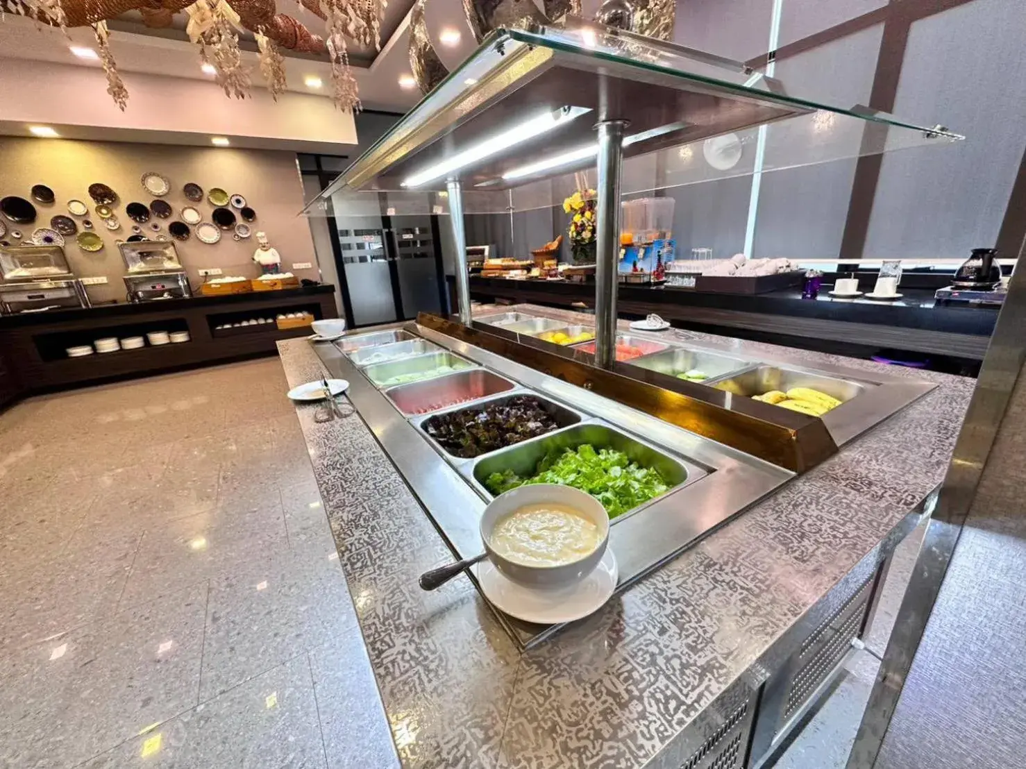 Breakfast in O2 Grand Suvarnabhumi Airport Breakfast in O2 Grand Suvarnabhumi Airport