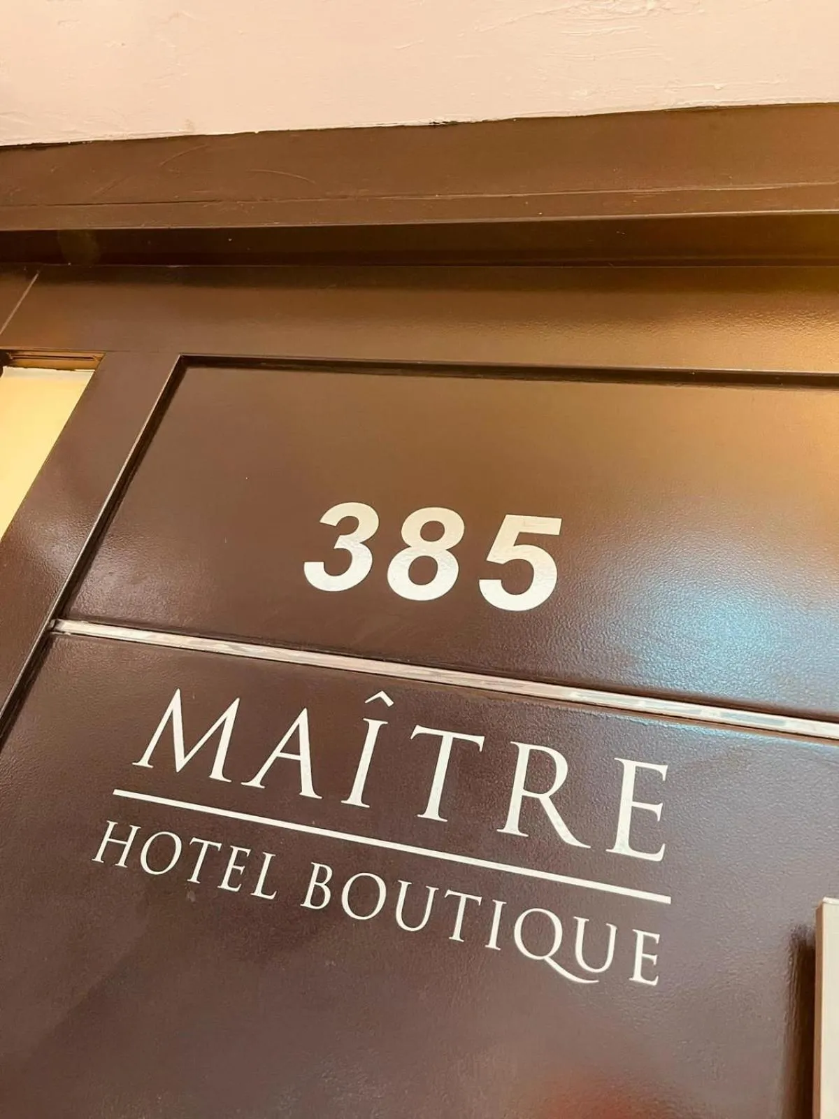 Property logo or sign in Maitre Hotel Boutique
