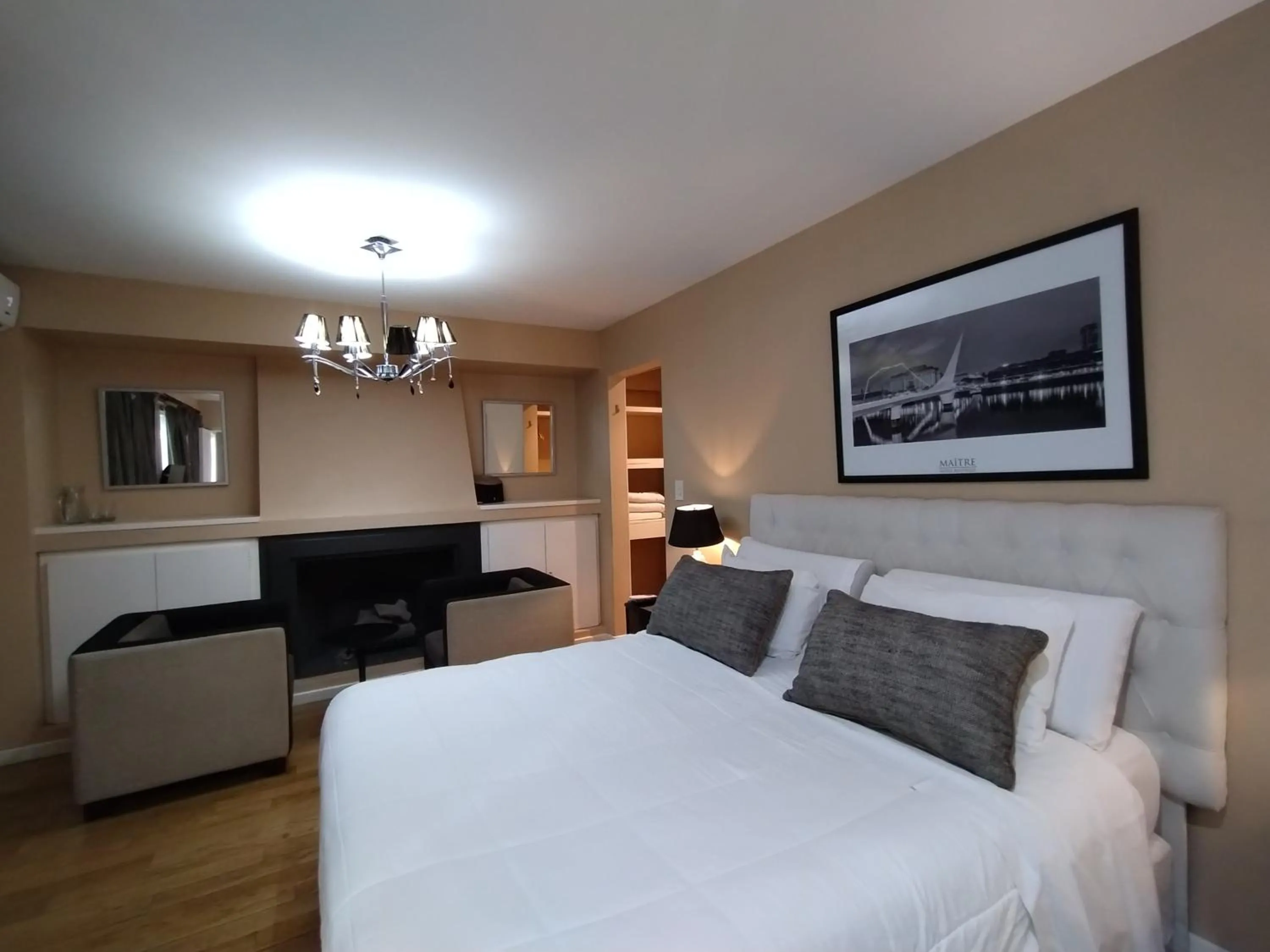 Bed in Maitre Hotel Boutique