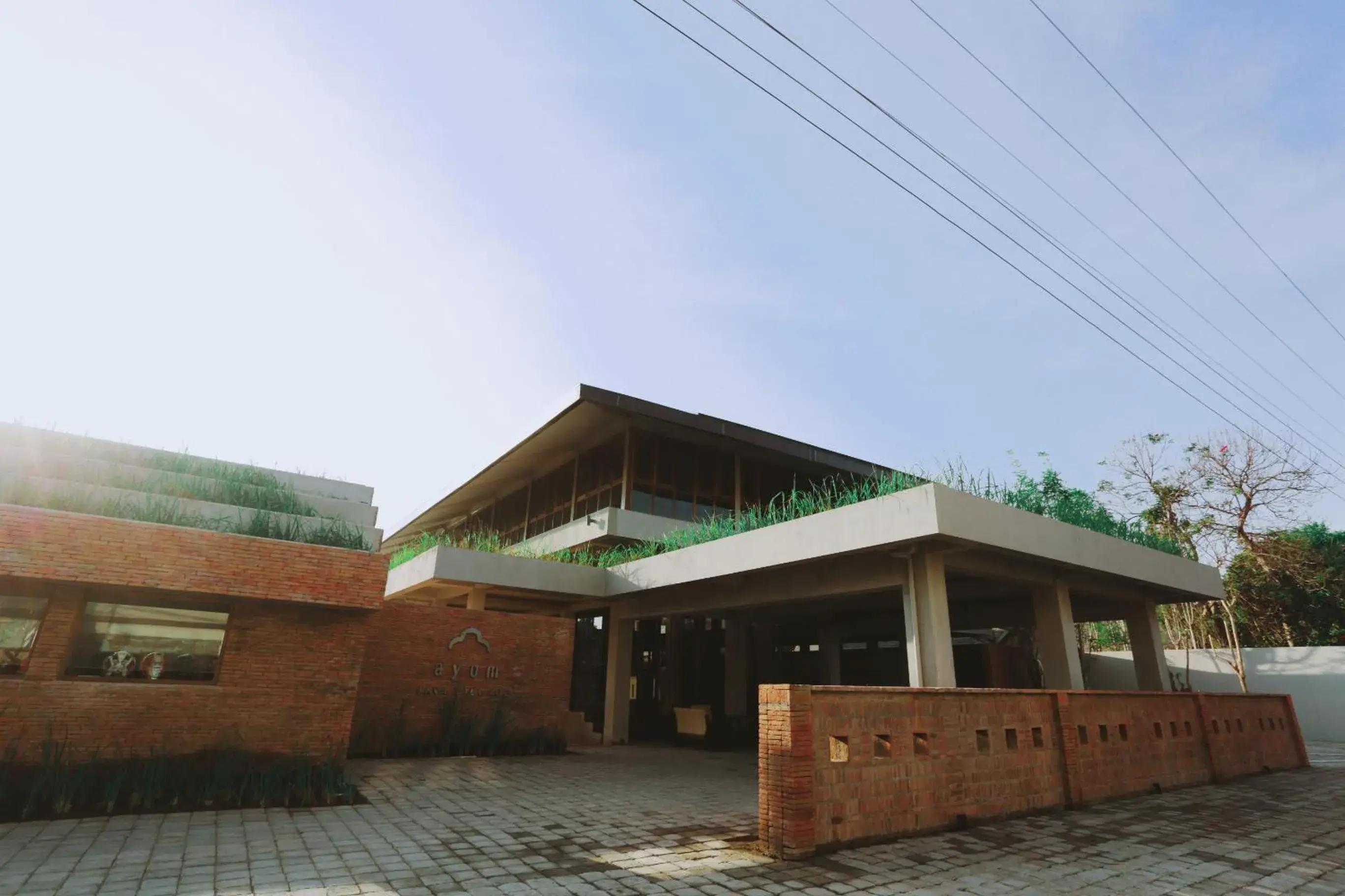 Facade/entrance in Ayom Java Village Solo Facade/entrance in Ayom Java Village Solo