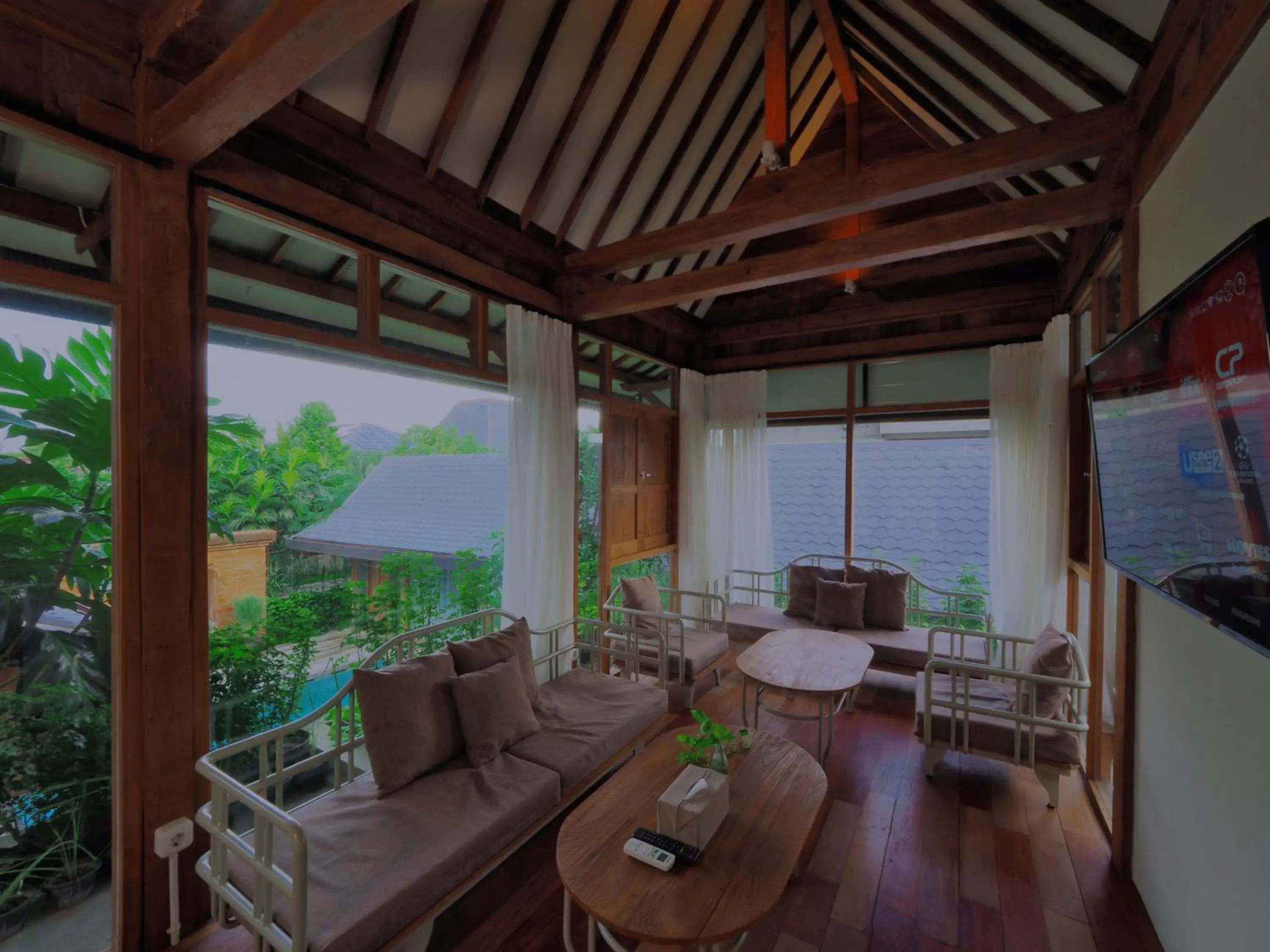 Living room in Ayom Java Village Solo Living room in Ayom Java Village Solo