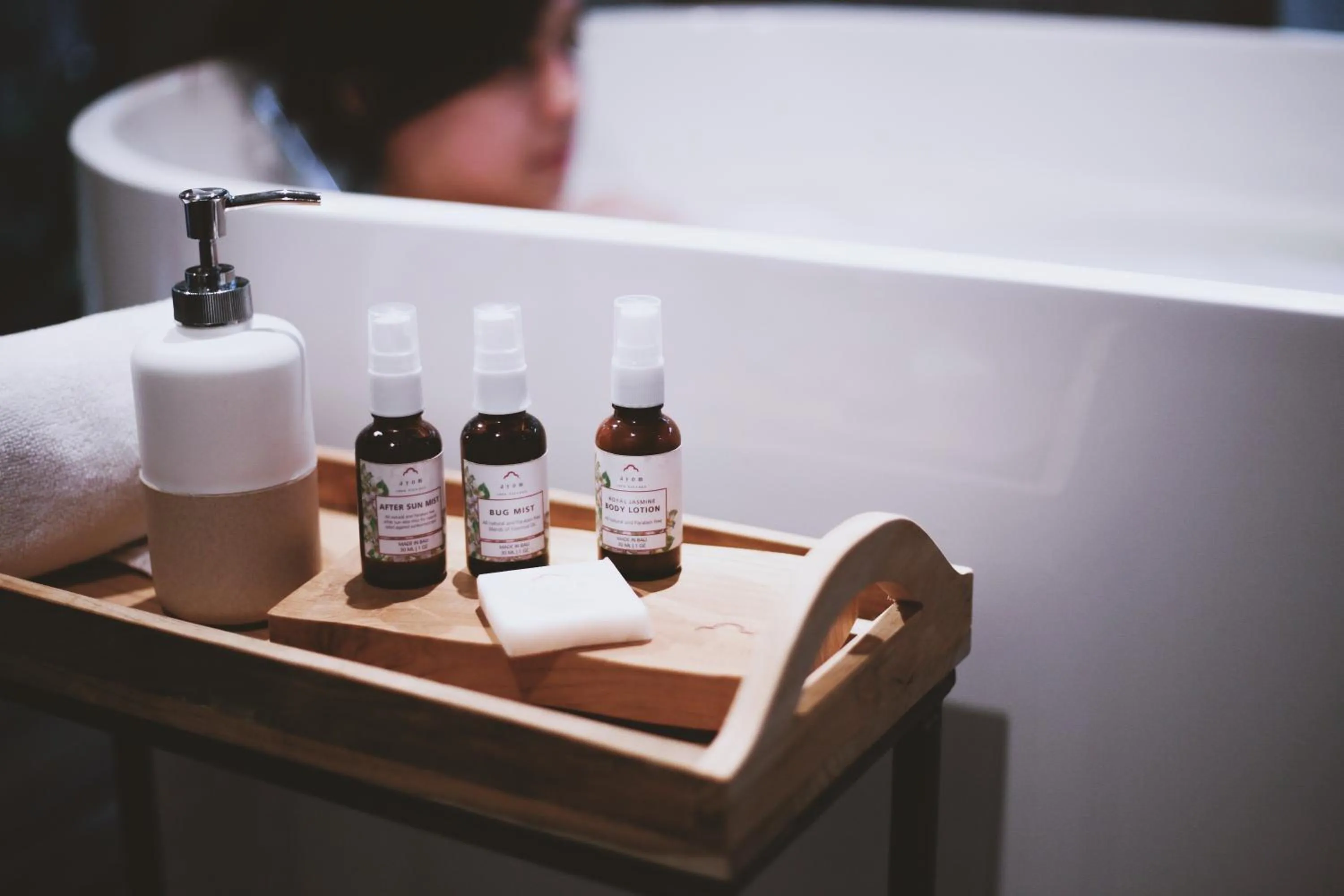 Bathroom in Ayom Java Village Solo