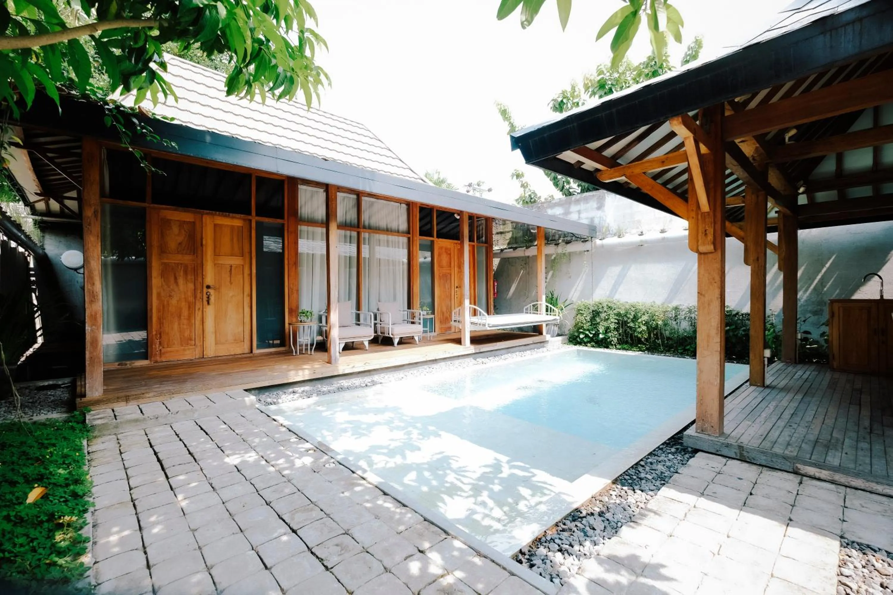 Balcony/Terrace in Ayom Java Village Solo