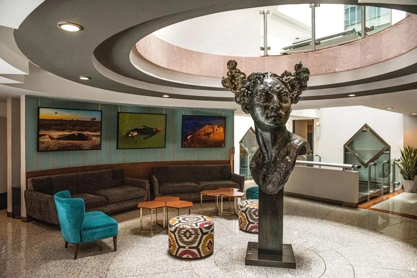 Lobby or reception in Santa Rita Hotel del Arte