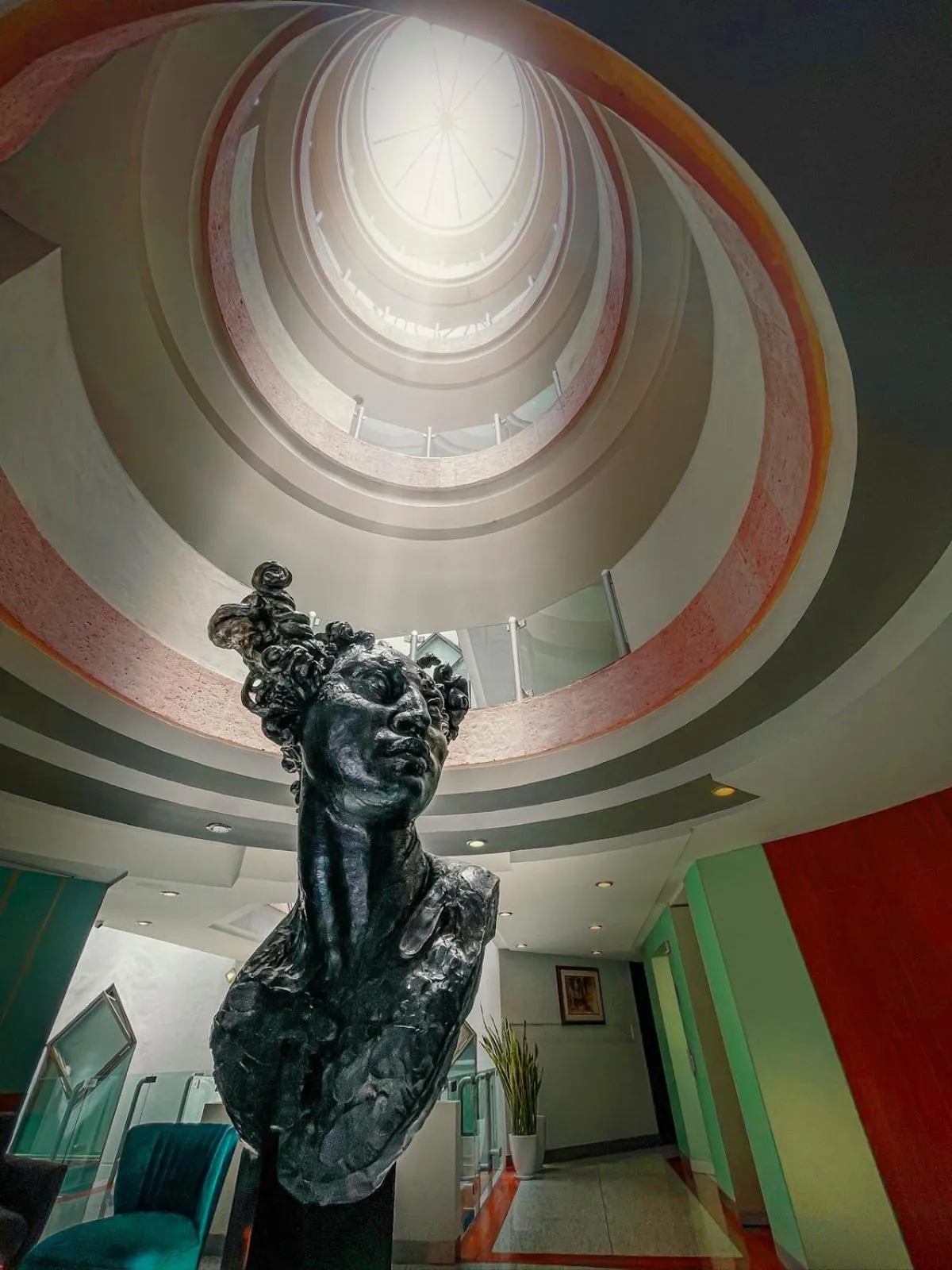 Living room in Santa Rita Hotel del Arte