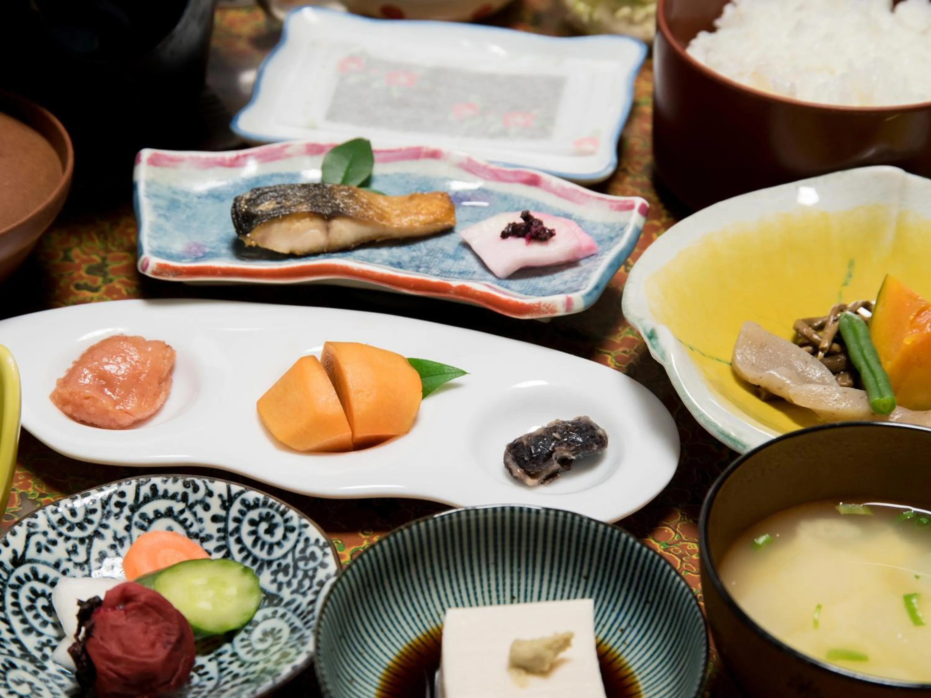 Breakfast in Sanso Matsuya